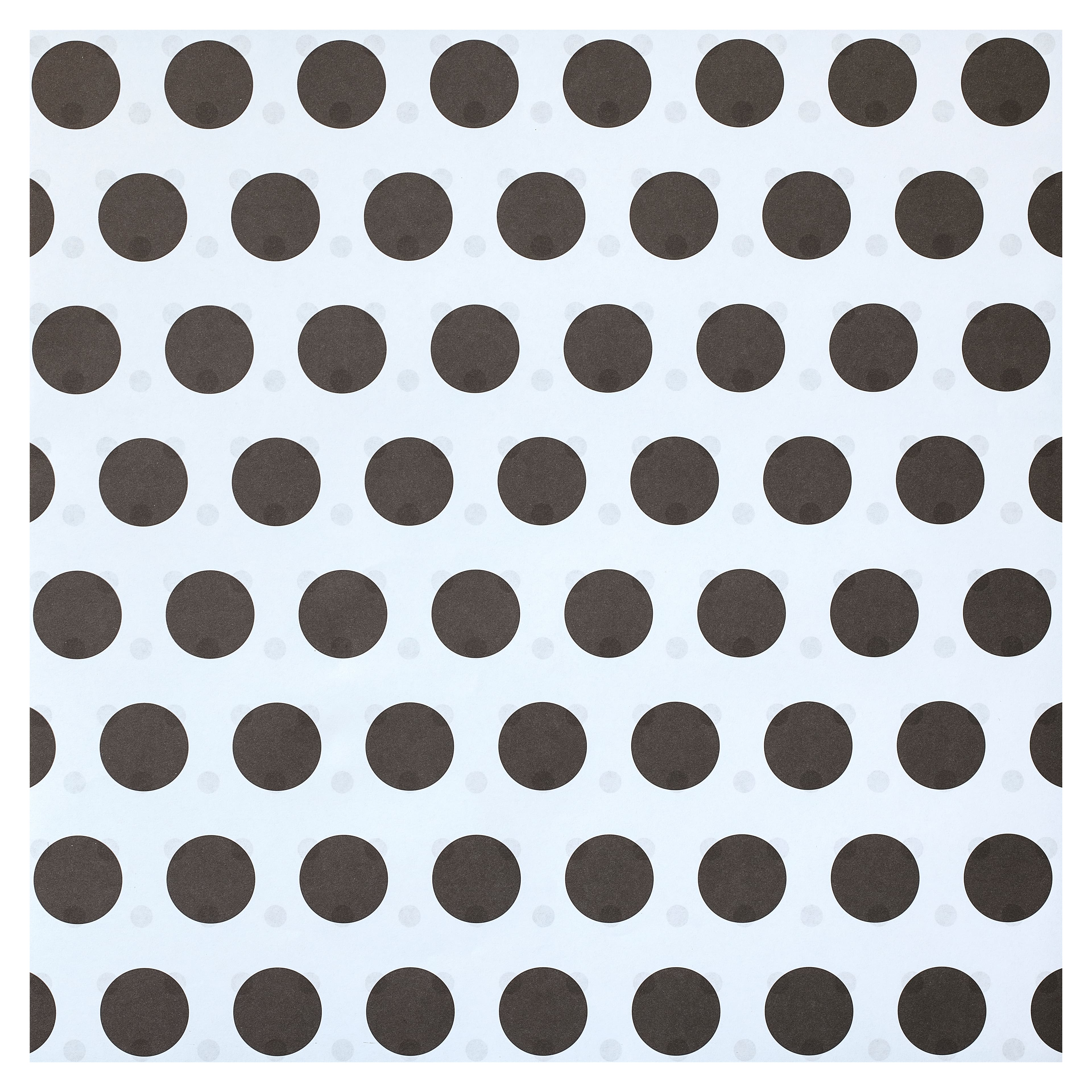 White &#x26; Black Dot Double-Sided Cardstock Paper by Recollections&#x2122;, 12&#x22; x 12&#x22;