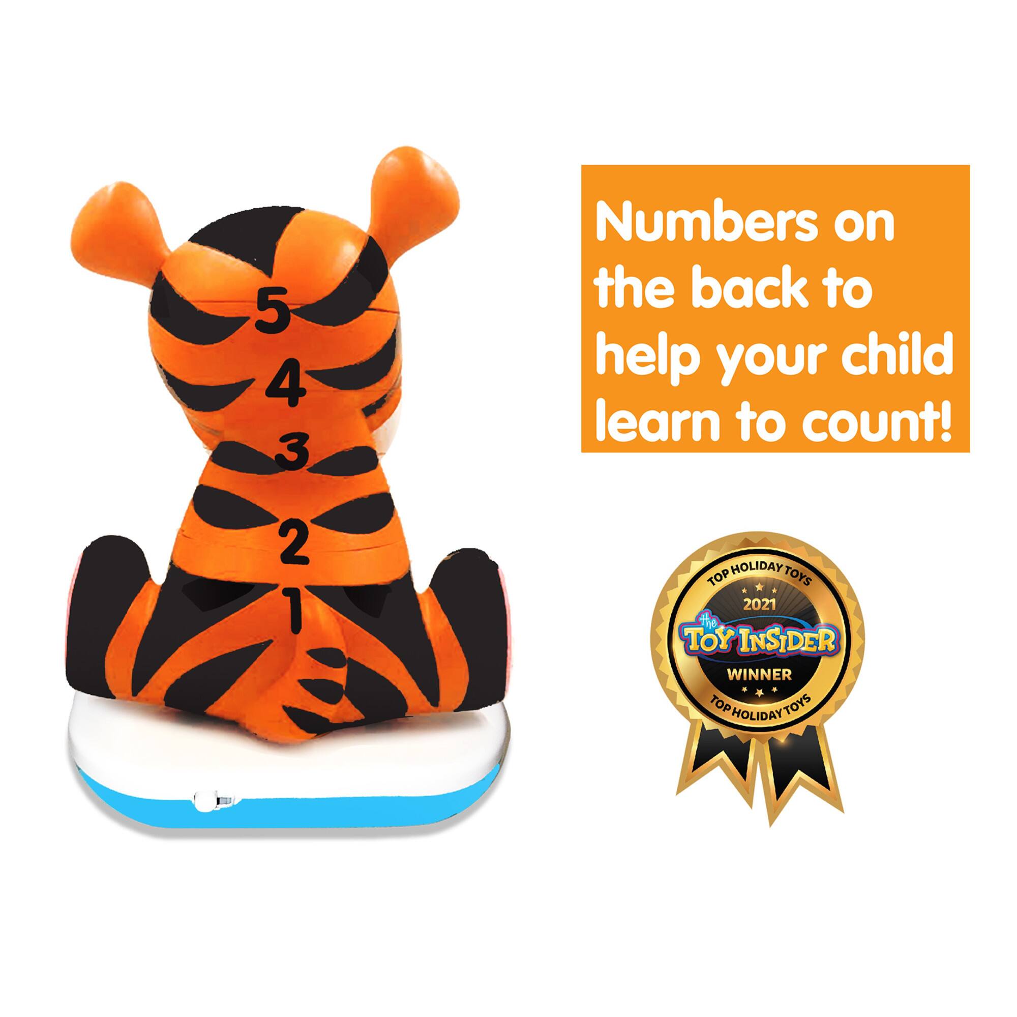 Stack-a-Roos Pals&#x2122; Baby Tiger Stacking Animal Tower