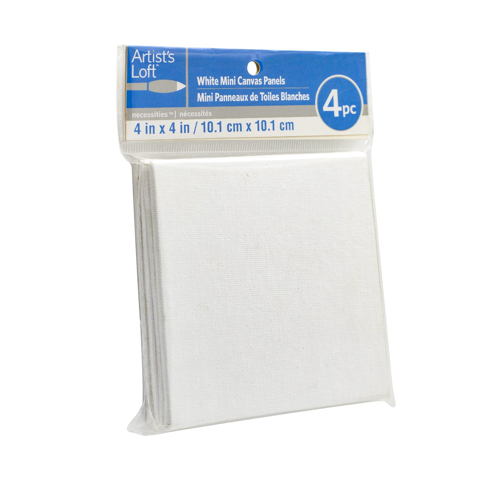 4 Pack 4" x 4" Mini Canvas Panels by Artist's Loft™ Necessities™