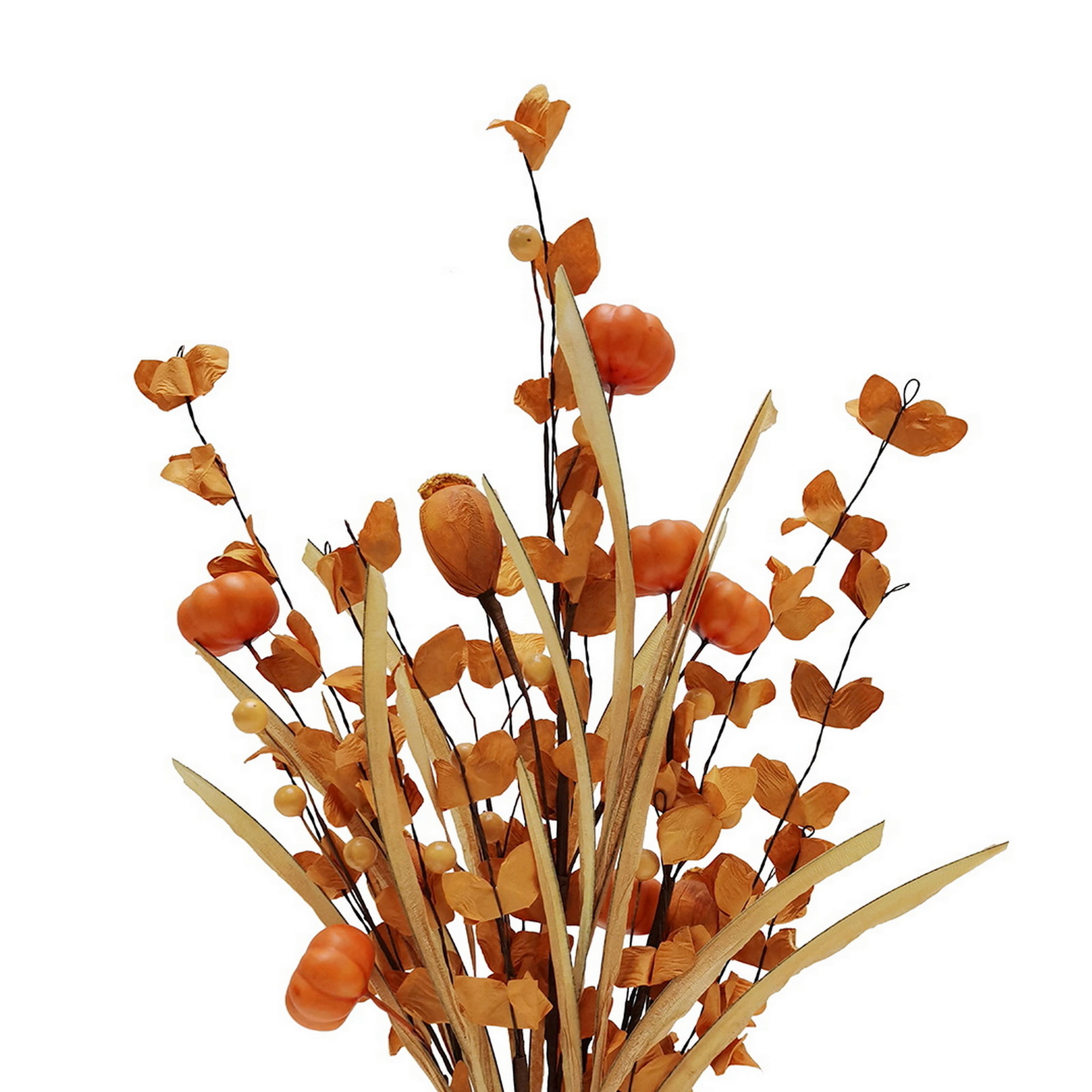 21&#x22; Orange Pumpkin &#x26; Berry Mix Deluxe Bush by Ashland&#xAE;