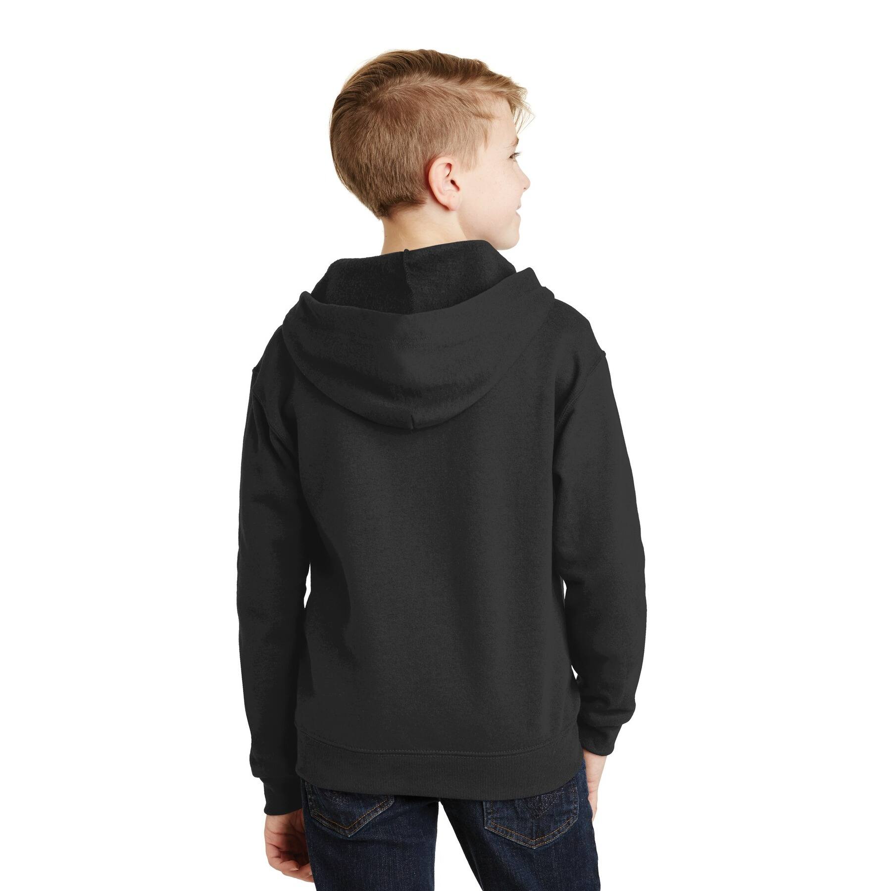 JERZEES&#xAE; NuBlend&#xAE; Youth Full-Zip Hooded Sweatshirt