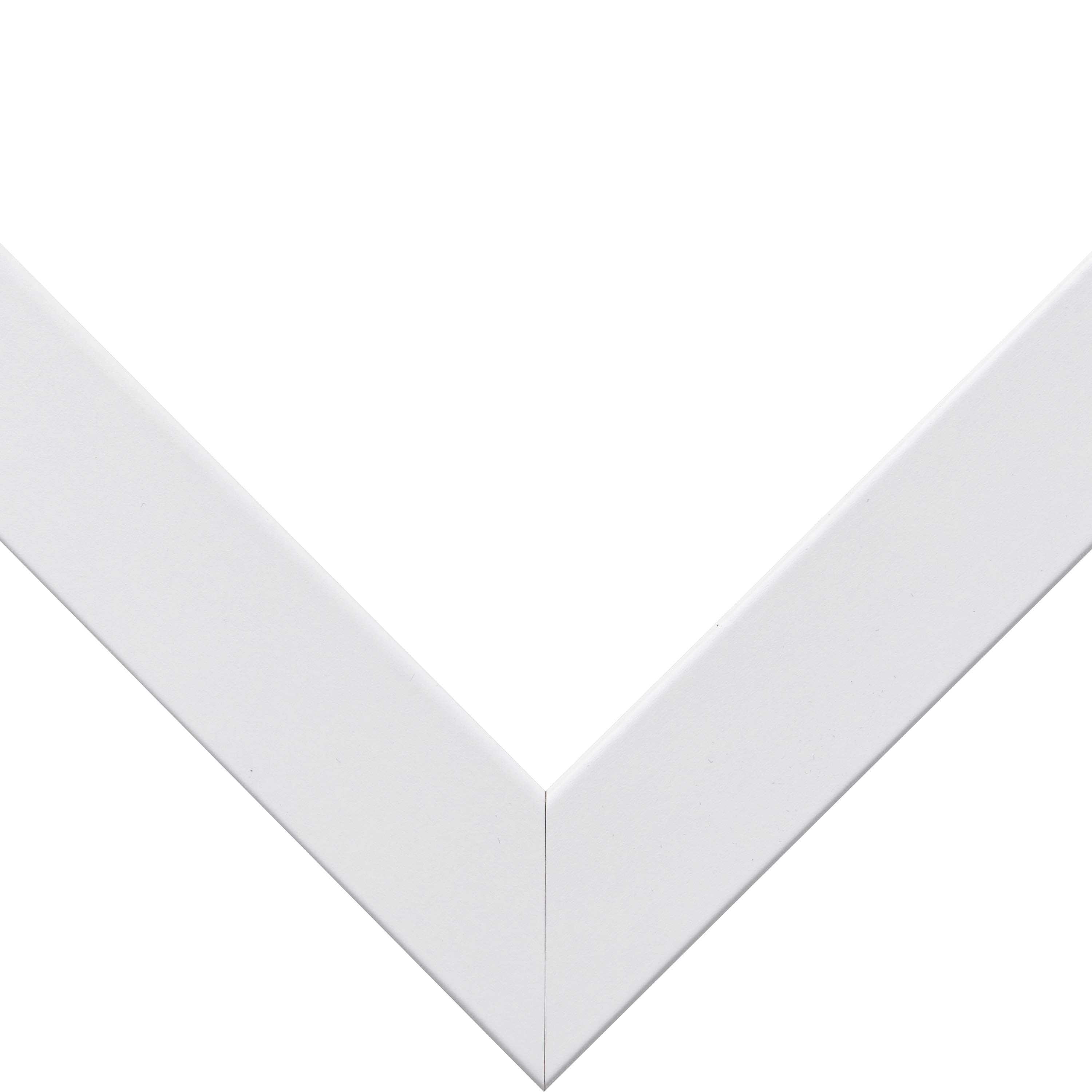 Craig Frames Essentials Satin White Picture Frame