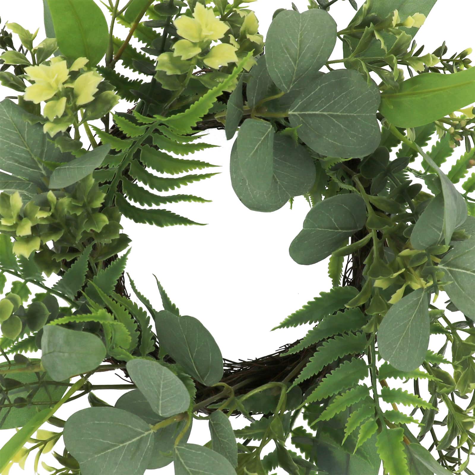12&#x22; Mini Eucalyptus &#x26; Sedum Wreath by Ashland&#xAE;