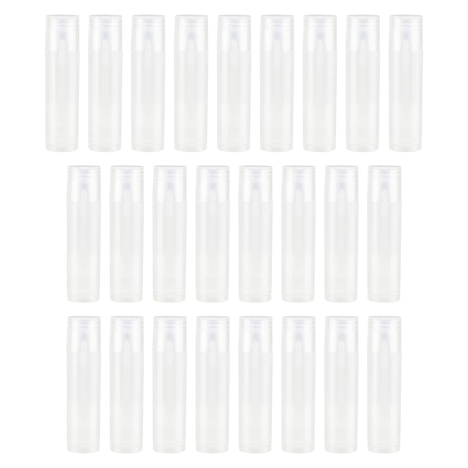 Clear Plastic Lip Balm Tubes, 25ct. by Make Market®