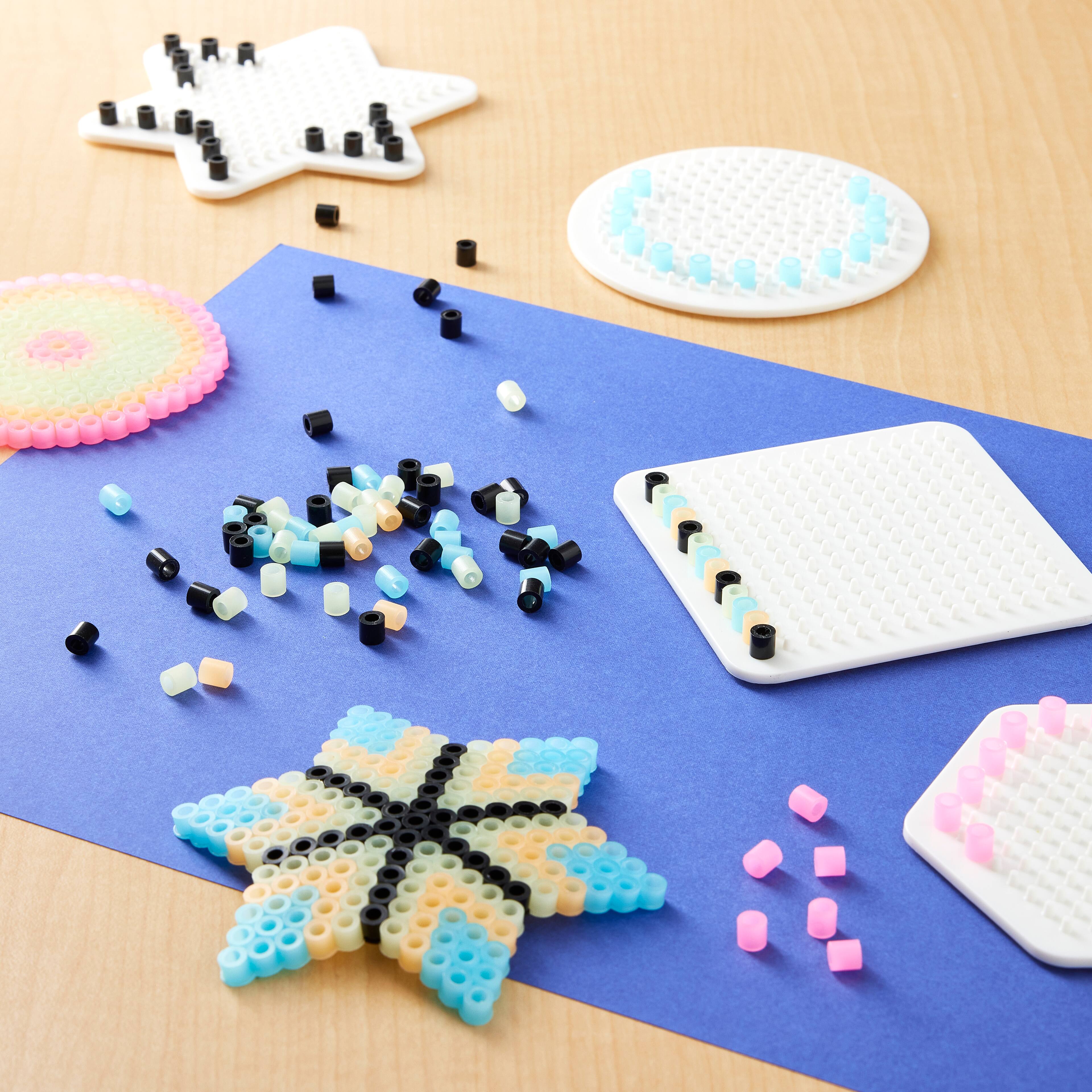 8 Pack: Perler Beads&#x2122; Glow in the Dark Activity Bucket