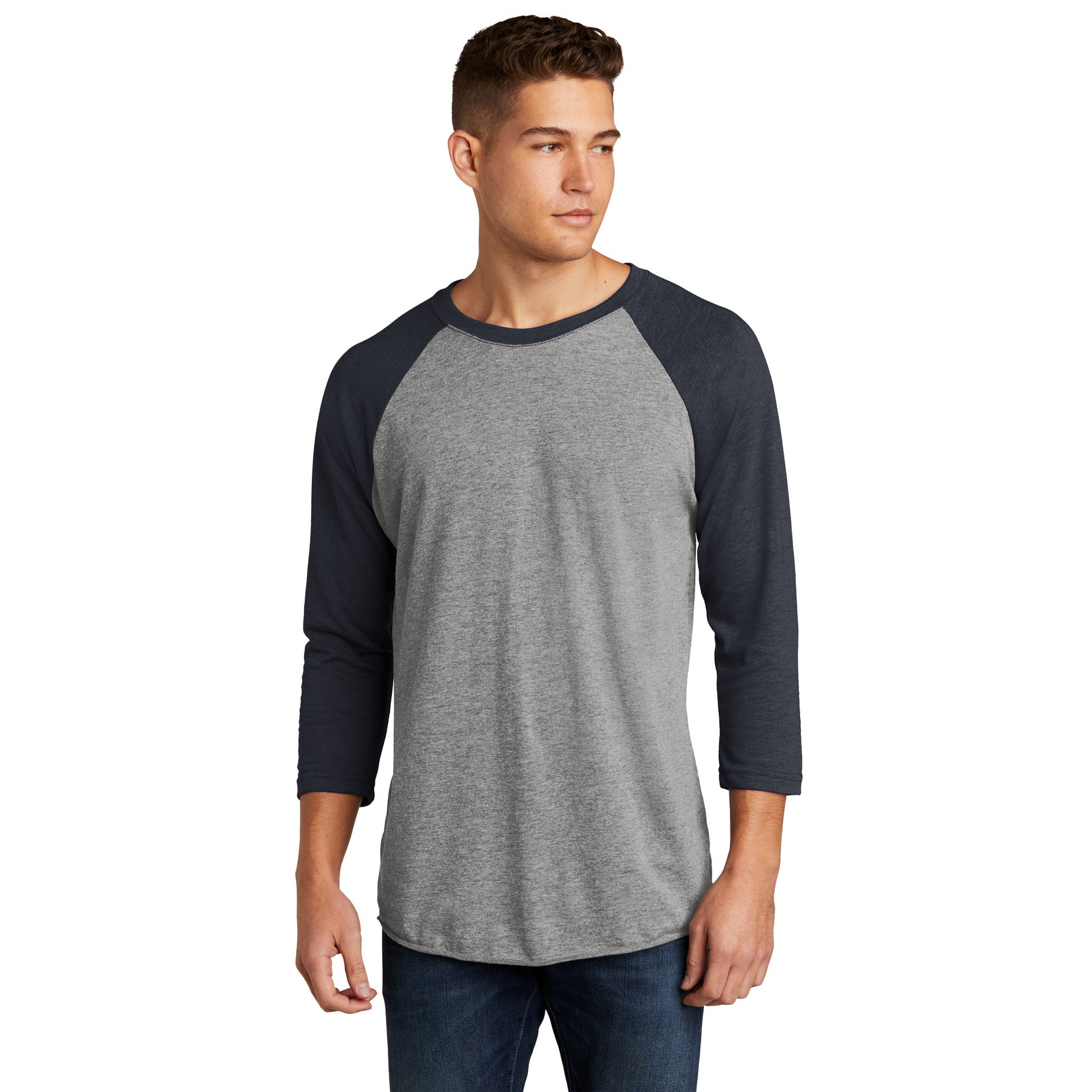 Next Level Unisex Tri-Blend 3/4-Sleeve Raglan T-Shirt