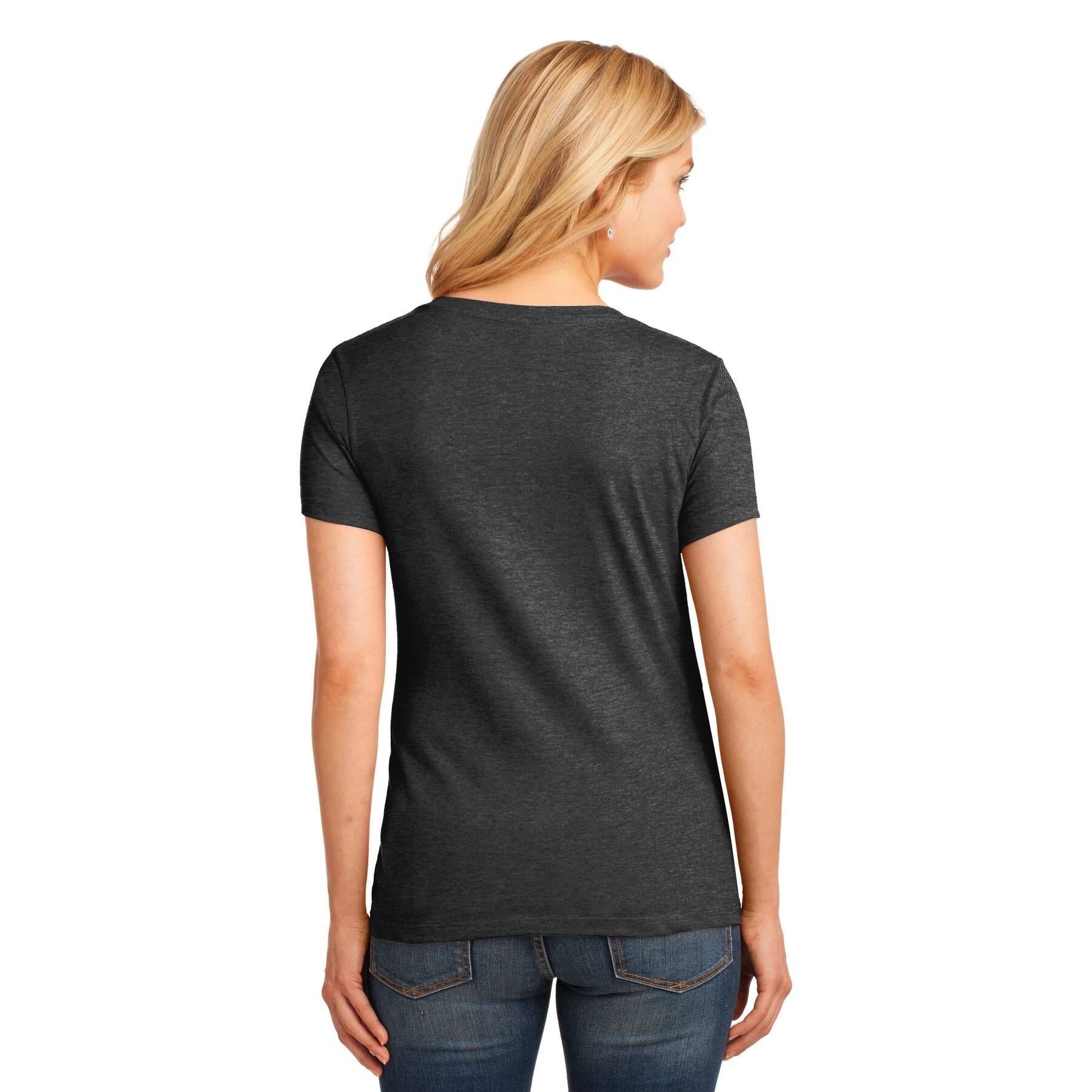 Port & Company® Ladies Core Cotton Neutrals V-Neck T-Shirt