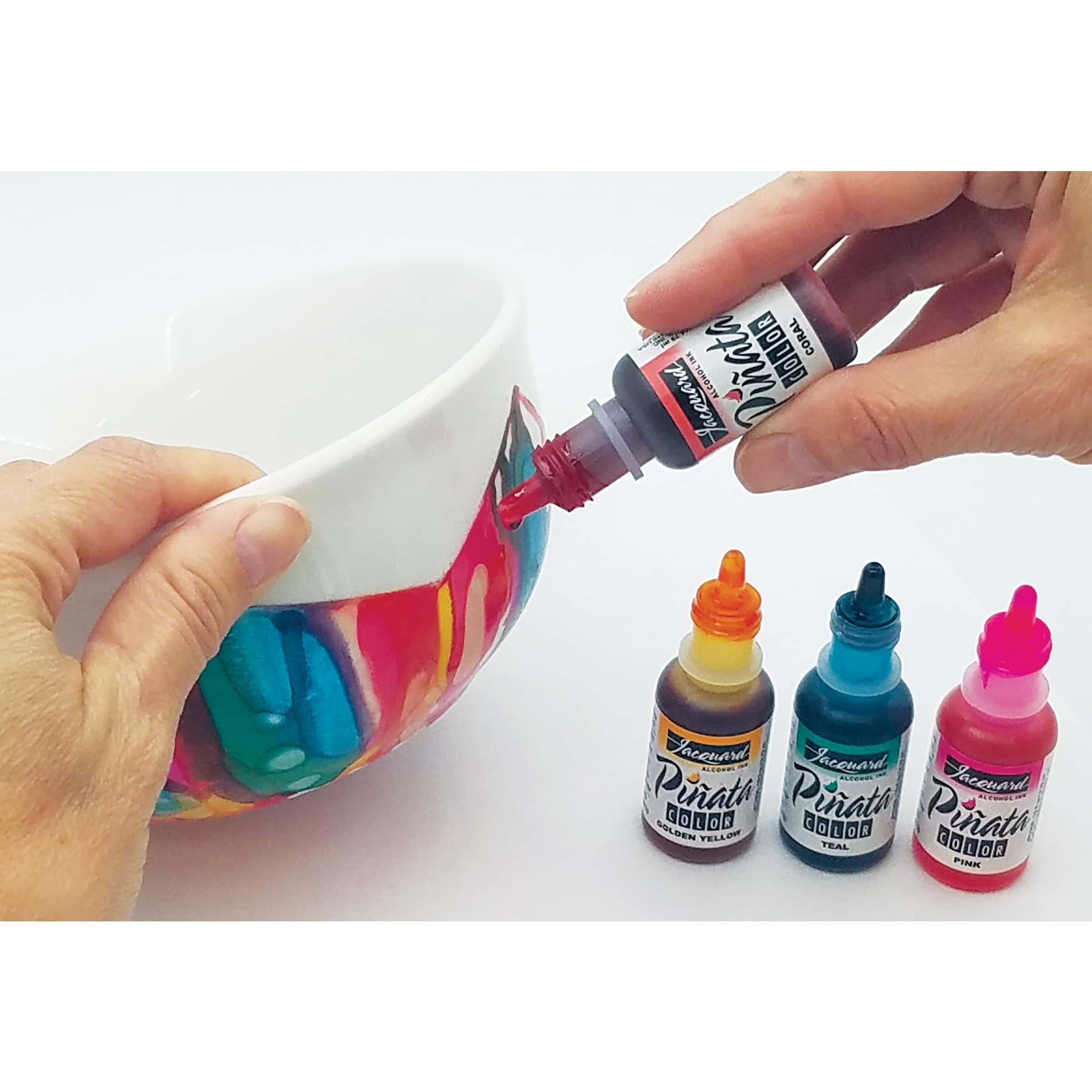 Jacquard Pinata Color Alcohol Ink .5oz – Dubai's Arts And Crafts  Scrapbooking Paper Crafting Cricut