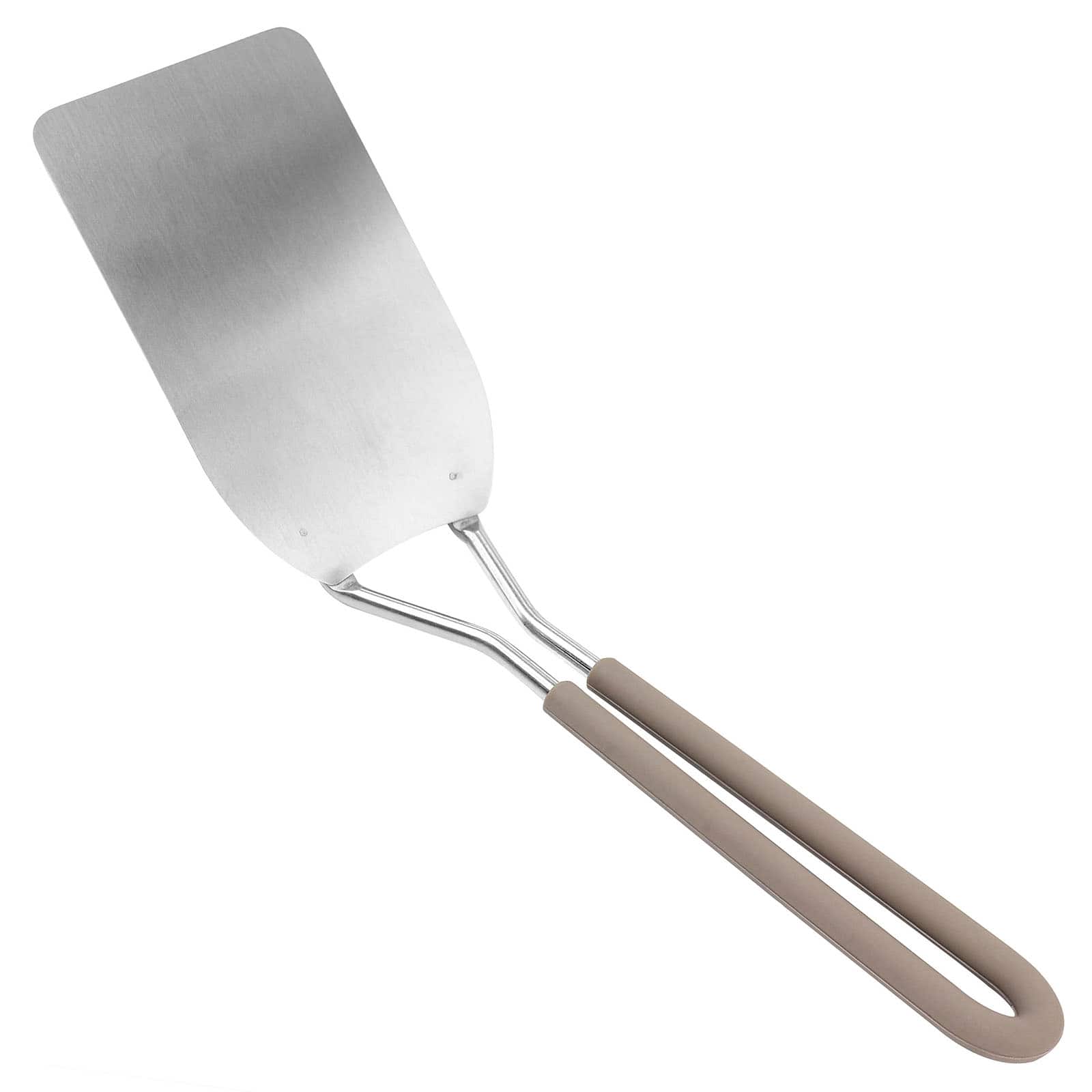 Martha Stewart Everyday Taupe Stainless Steel Spring Turner