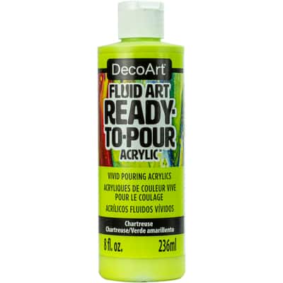 DecoArt® Fluid Art Ready-to-Pour Acrylic™ Paint, 8oz. image
