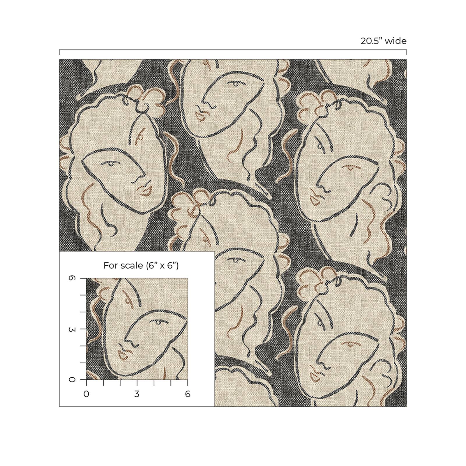 Surface Style Beau Visage Peel &#x26; Stick Wallpaper