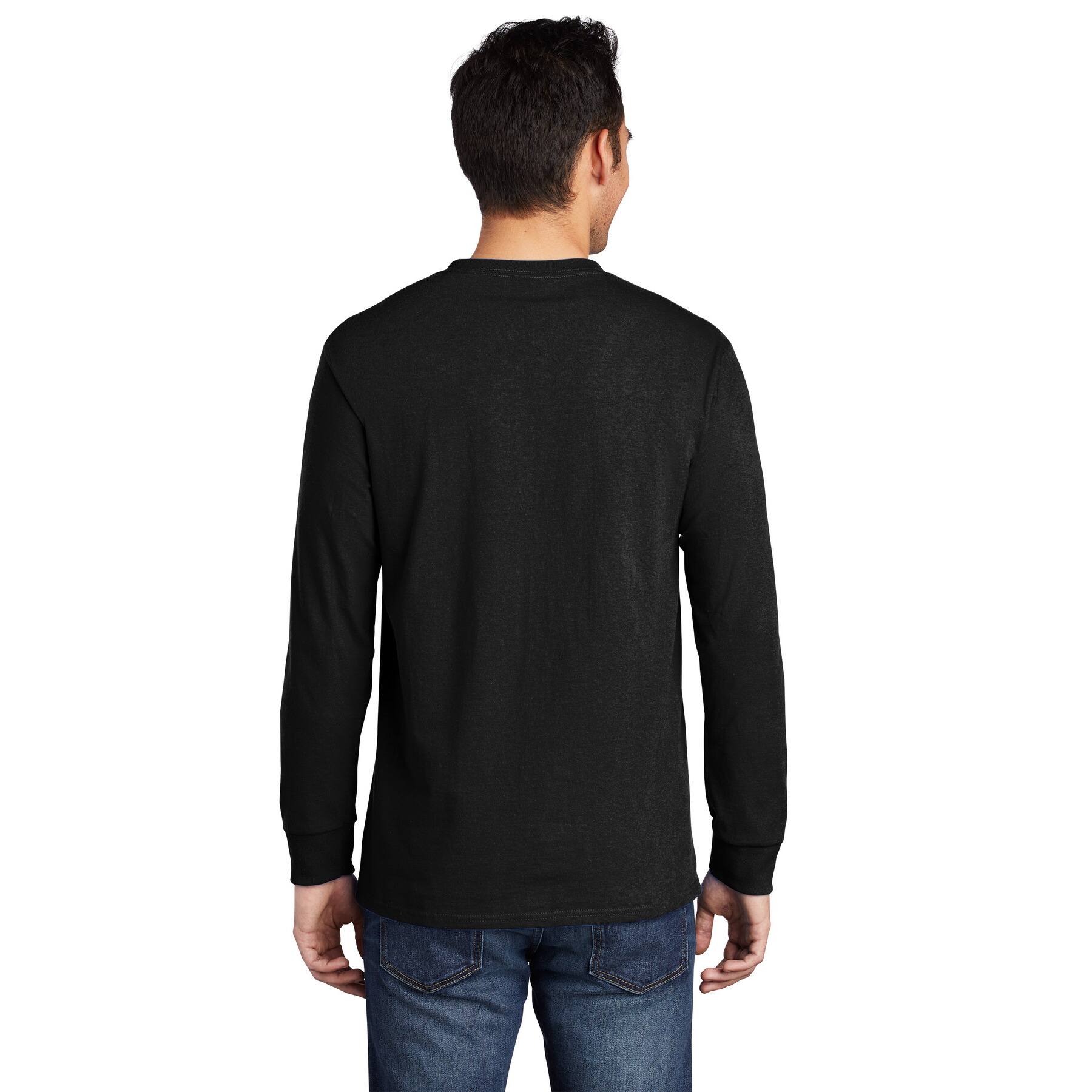 Port & Company® Long Sleeve Essential Pocket T-Shirt
