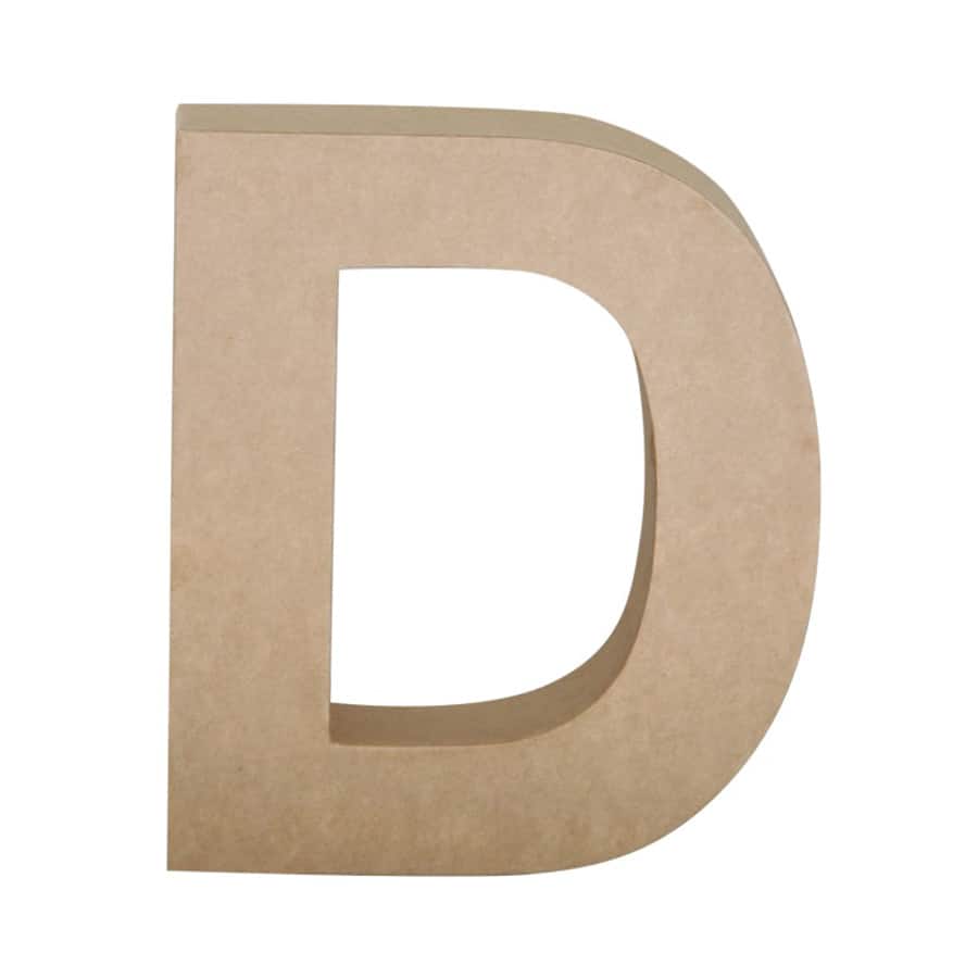 4&#x22; Papier Mache Letter