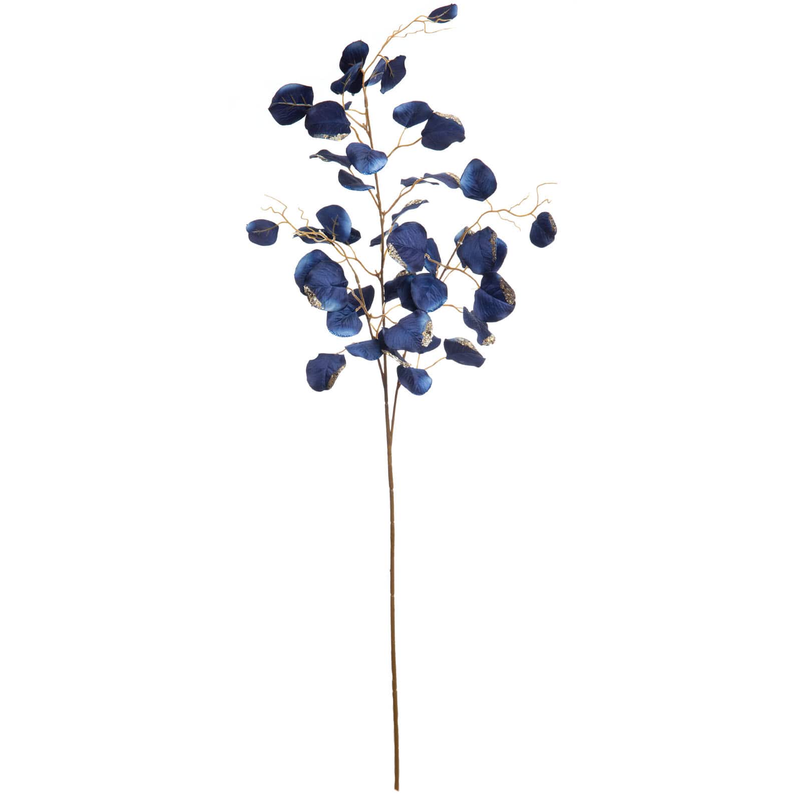 37&#x22; Blue Glitter Eucalyptus Stem by Ashland&#xAE; 
