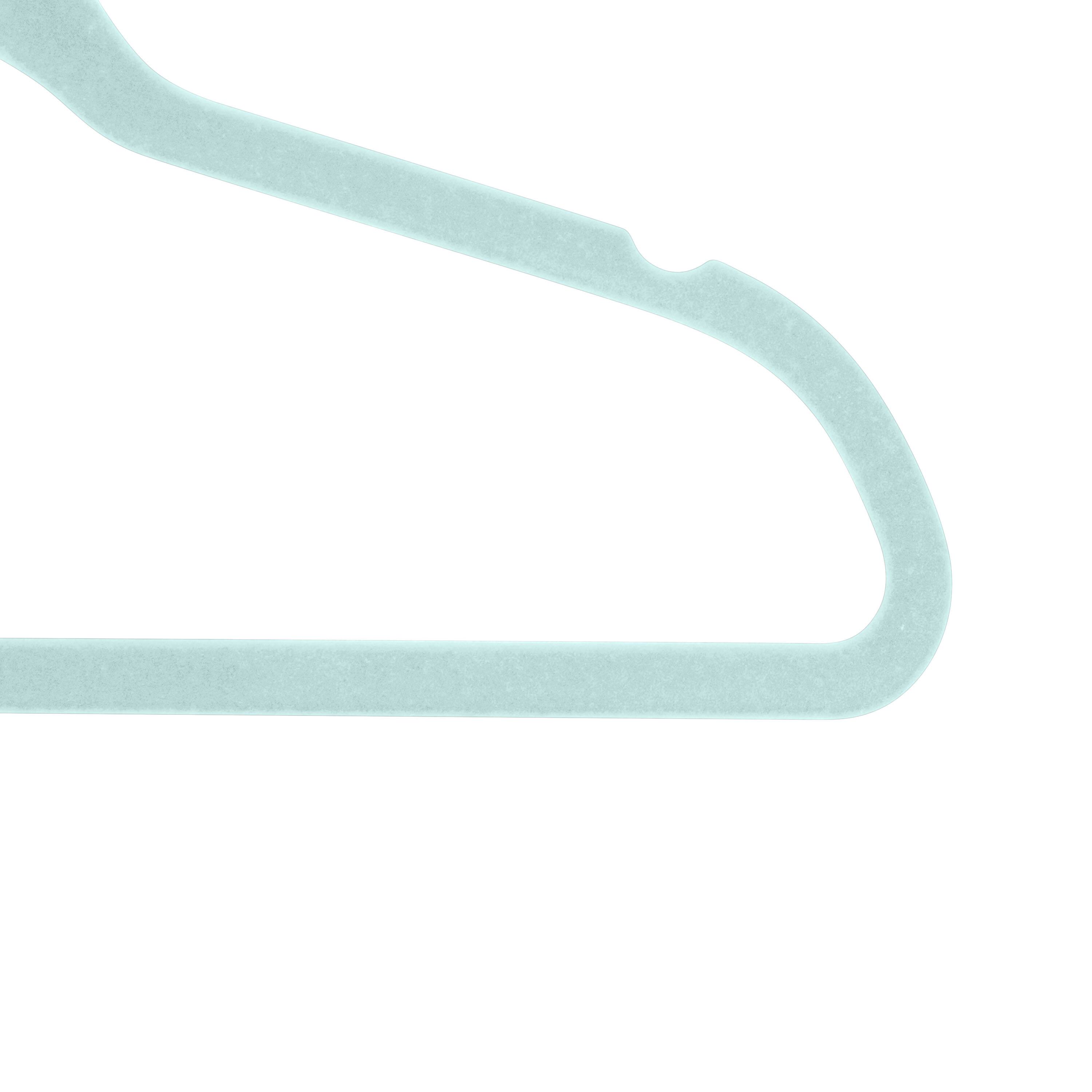 Simplify Super Slim Velvet Hangers with Gold Hook, 10ct.