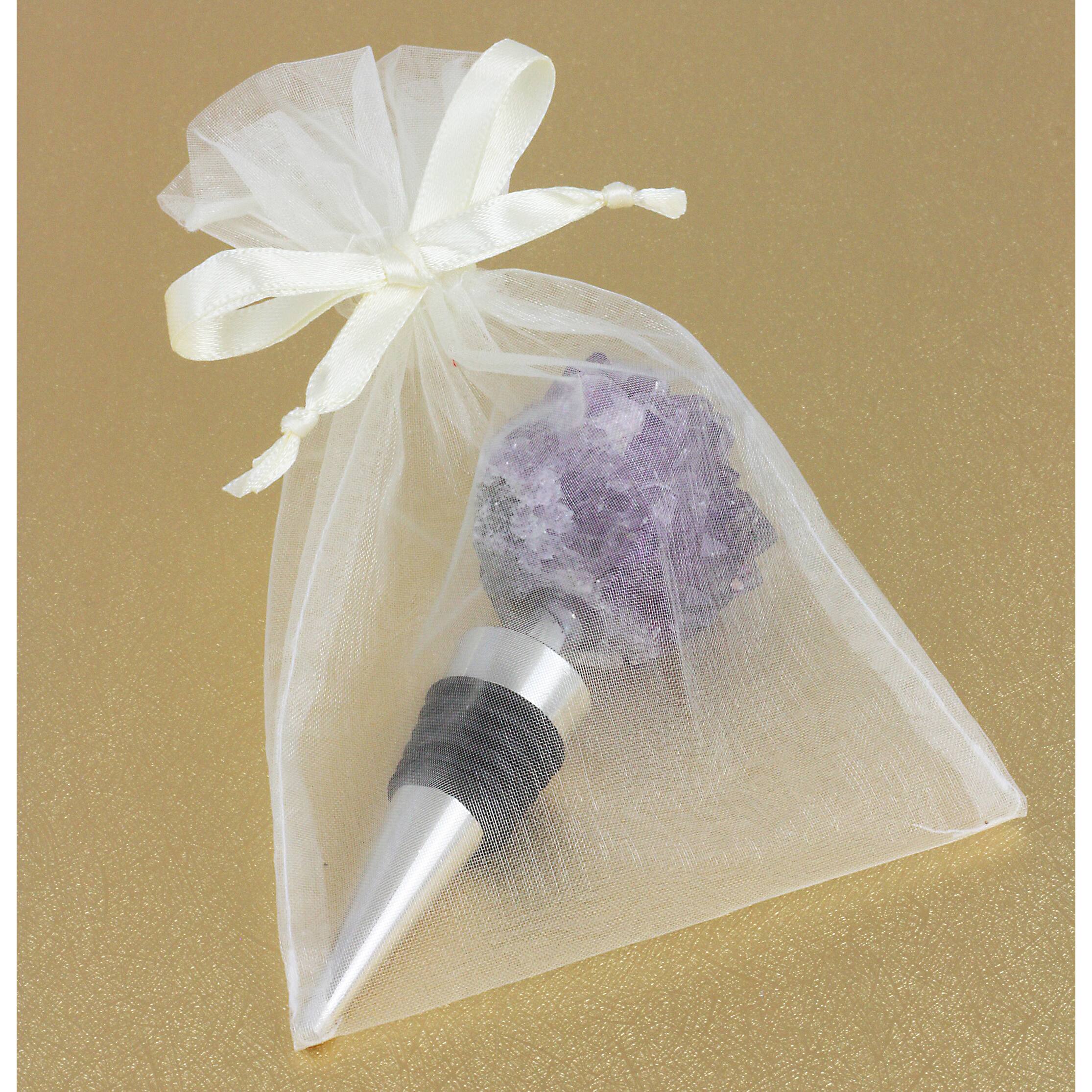 Wine Stopper with Amethyst