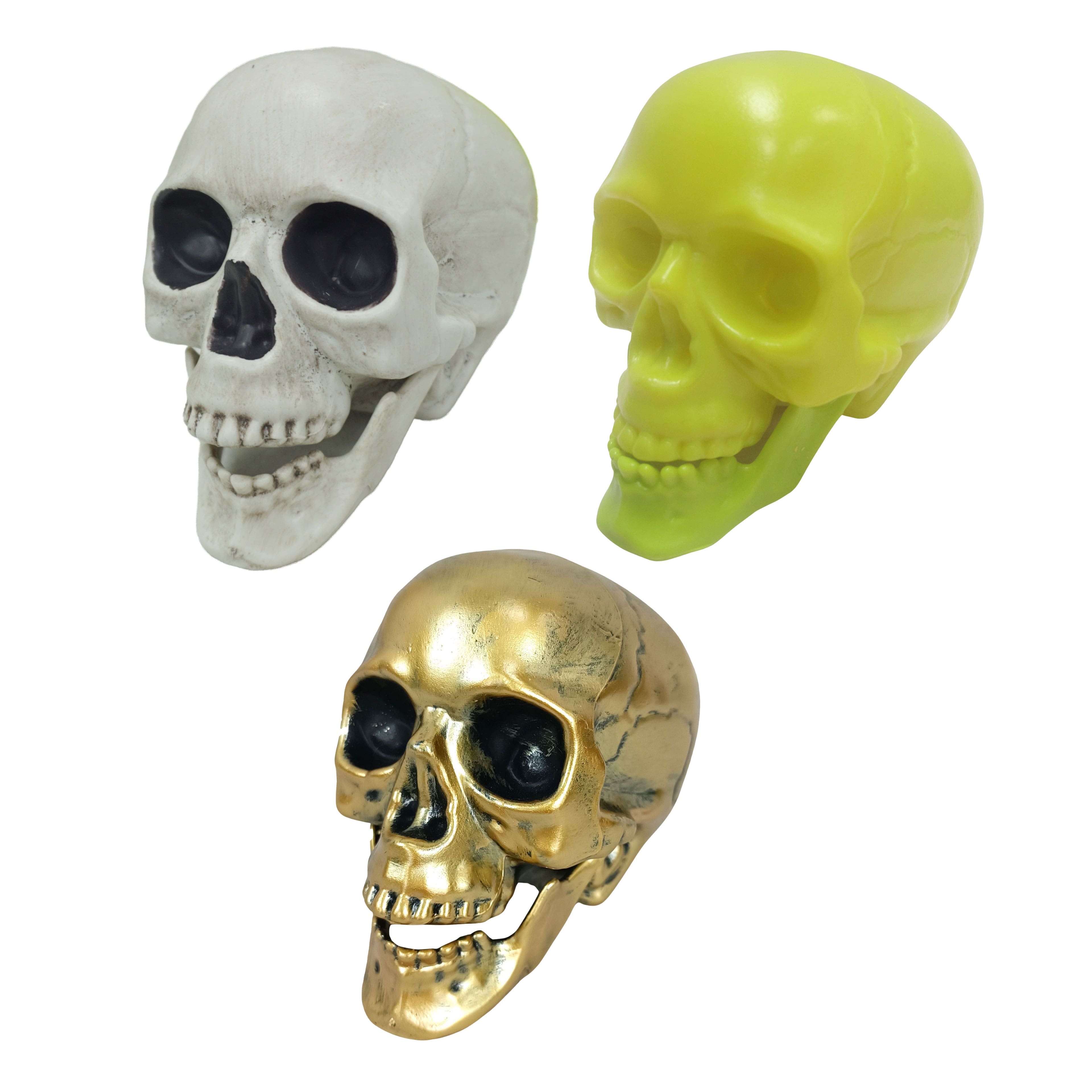 Assorted 4&#x22; Skull by Ashland&#xAE;, 1pc.
