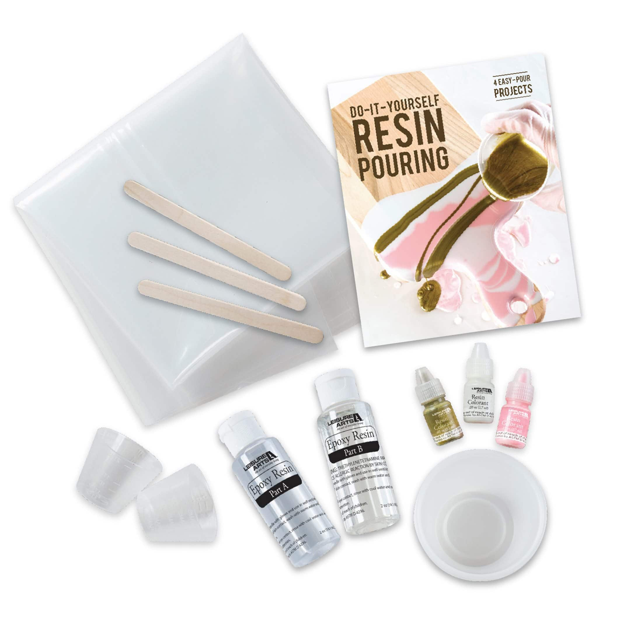 Leisure Arts&#xAE; Blush Box Resin Pour Kit