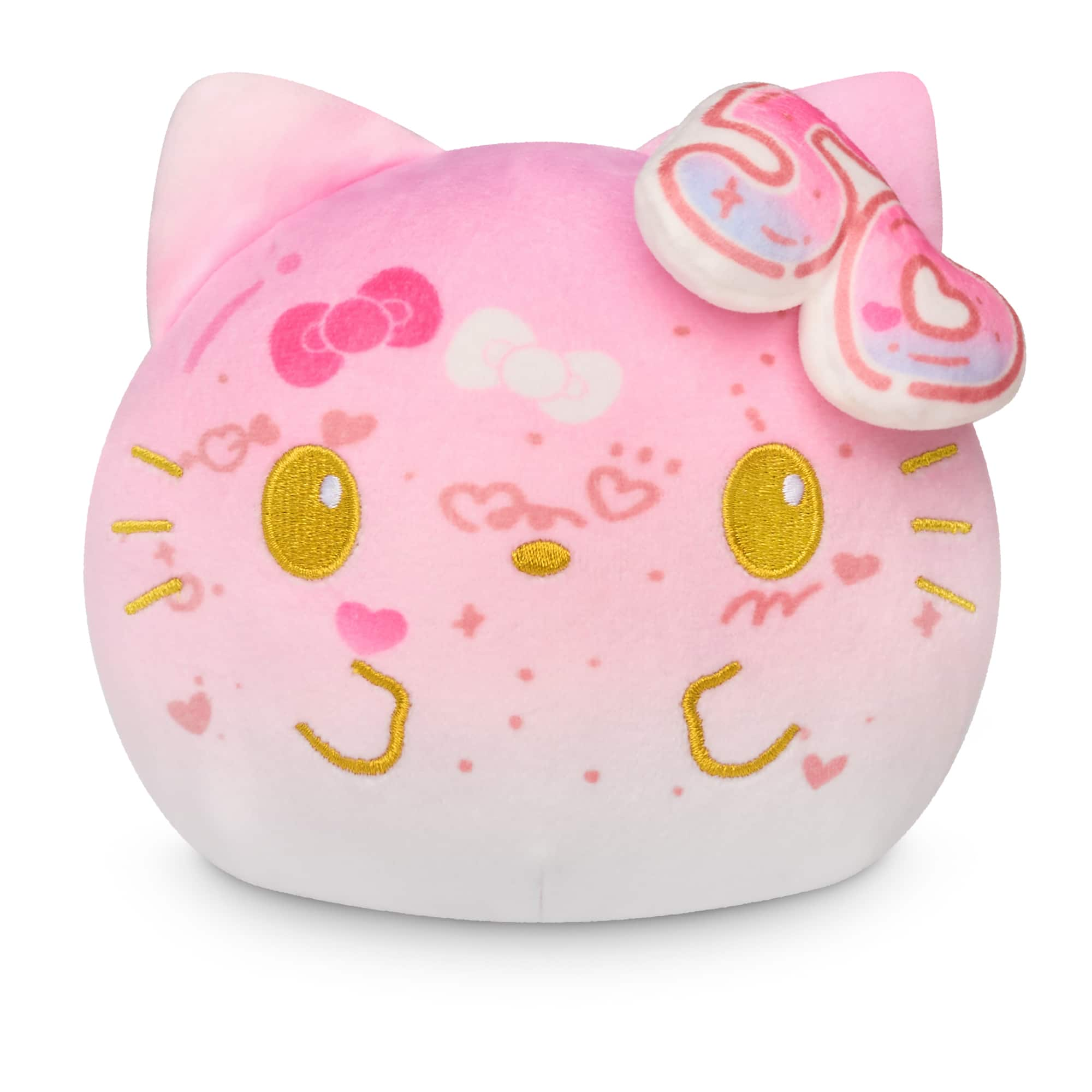 Sanrio&#xAE; TeeTurtle Hello Kitty&#xAE; 50th Anniversary 4&#x22; Pink Reversible Plushie