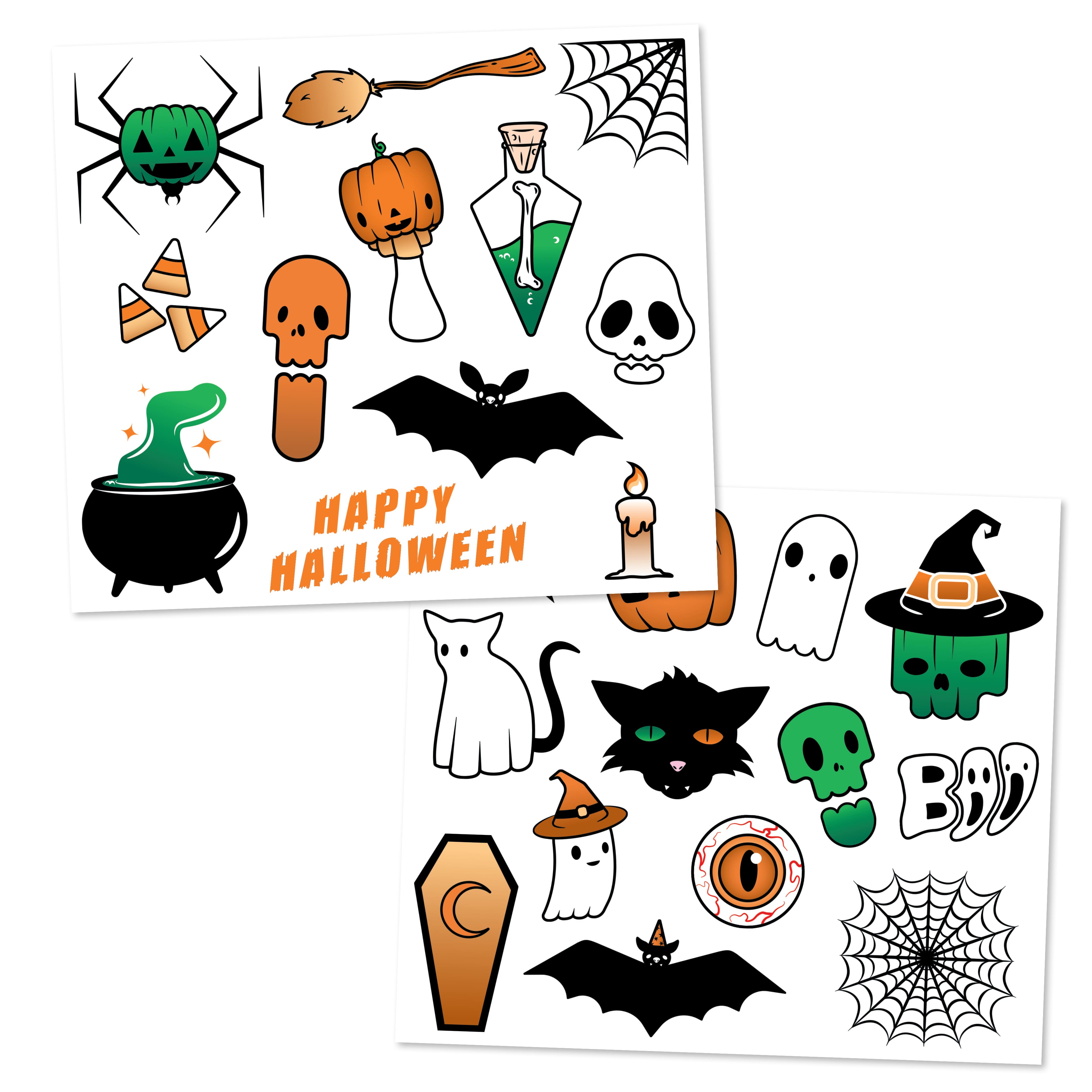 Savvi Trick-or-Treat Costume Tattoos