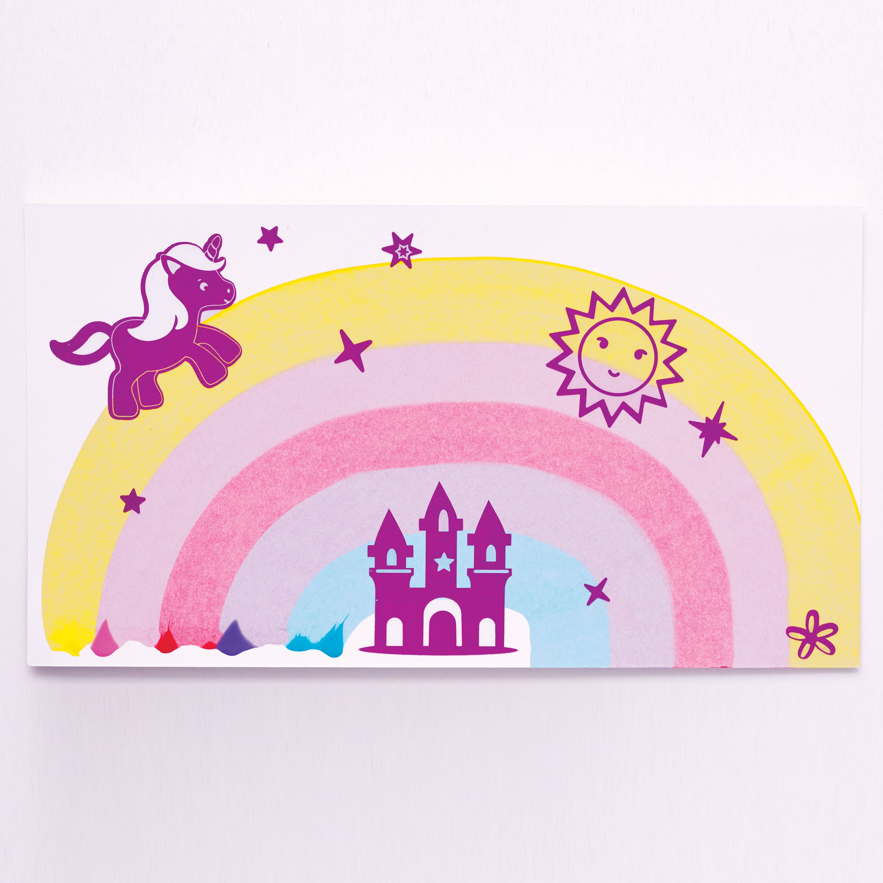 Creativity for Kids&#xAE; Unicorn Squeegeez Magic Reveal Art