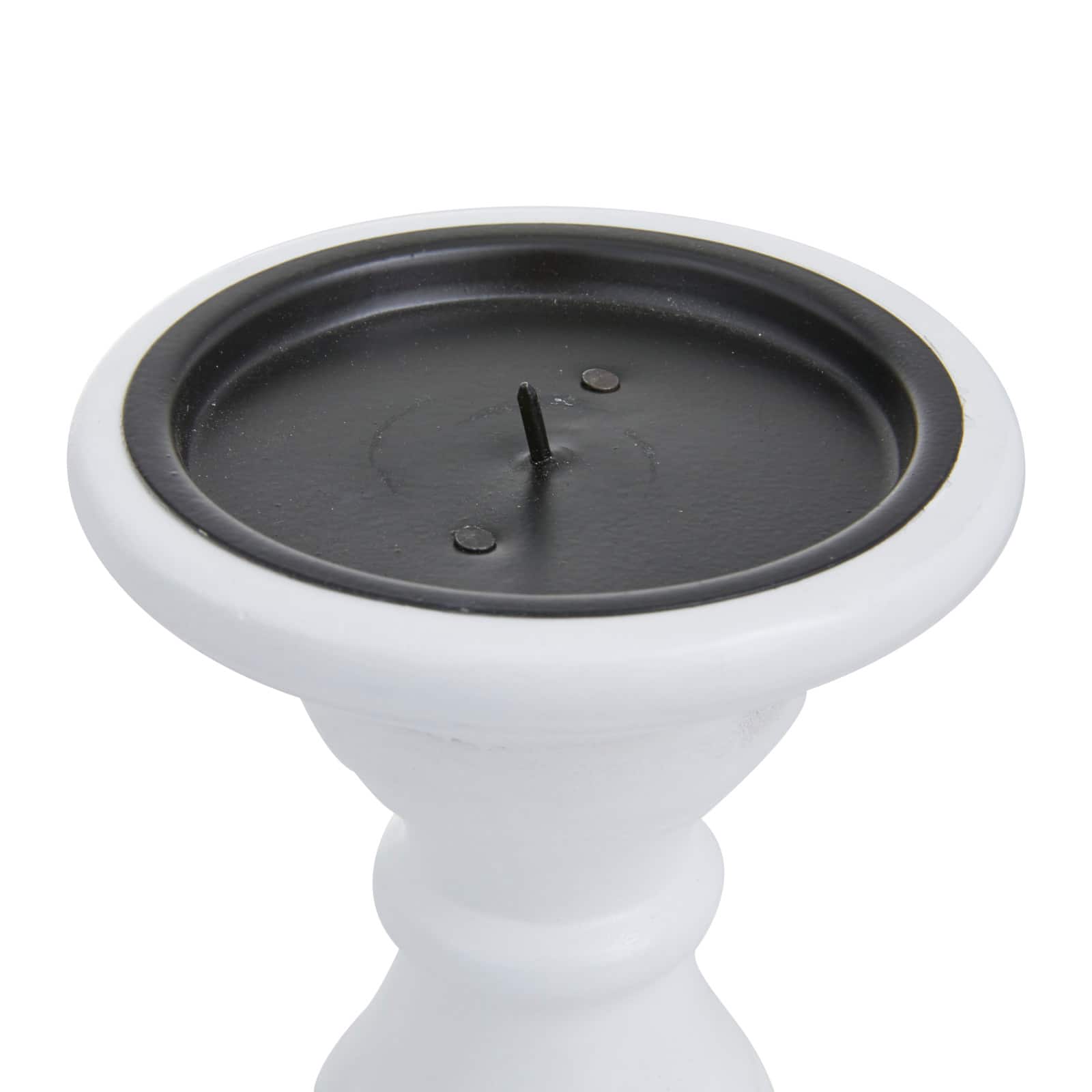 White Wood French Country Candle holder 10",8",6"