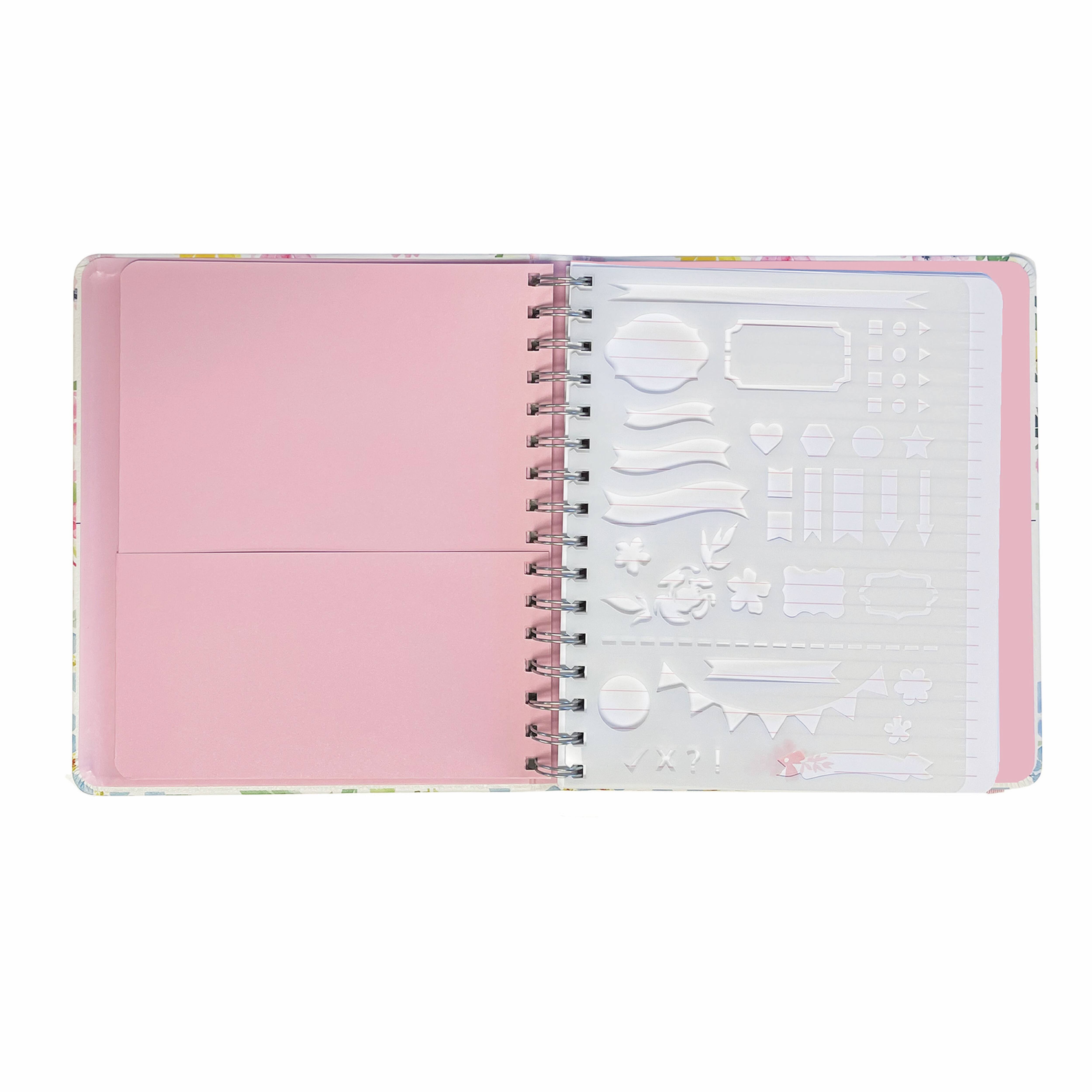 Steel Mill & Co.® Summer Garden Semi-Concealed Spiral Bound Journal