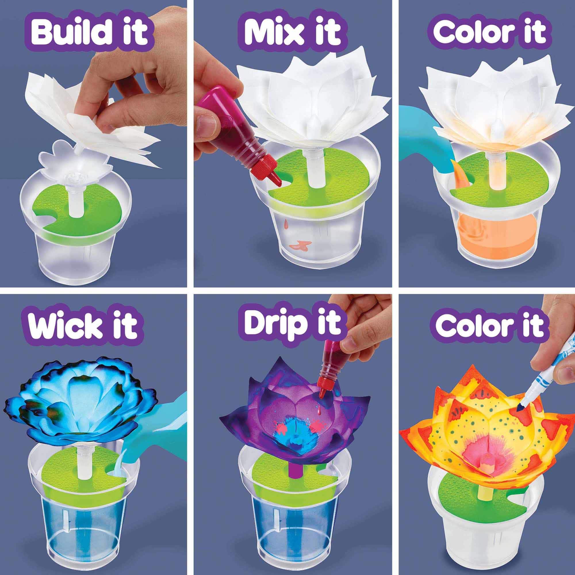 Crayola® S.T.E.A.M. Paper Flower Science Kit