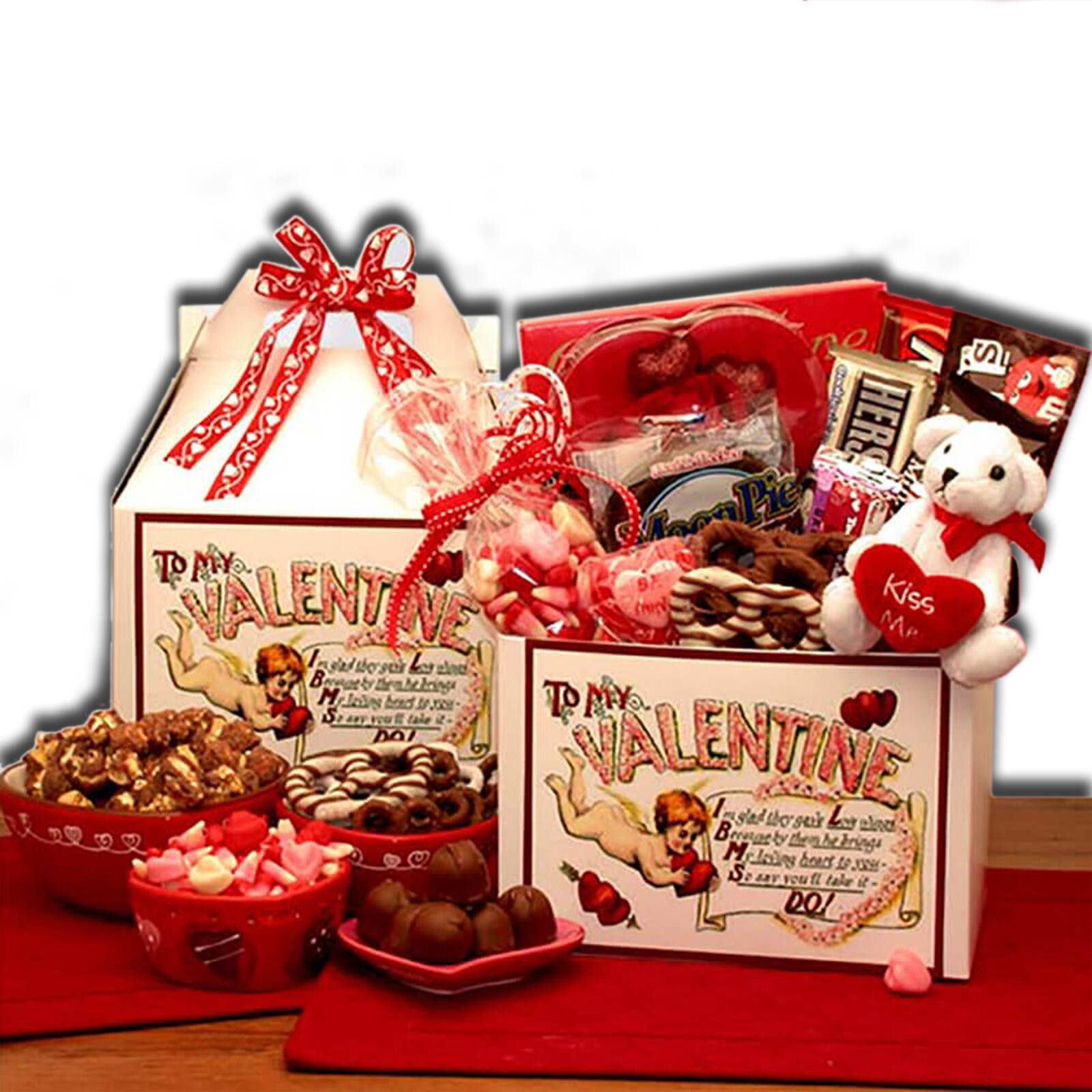 Say You'll Be Mine Valentine Gift Basket