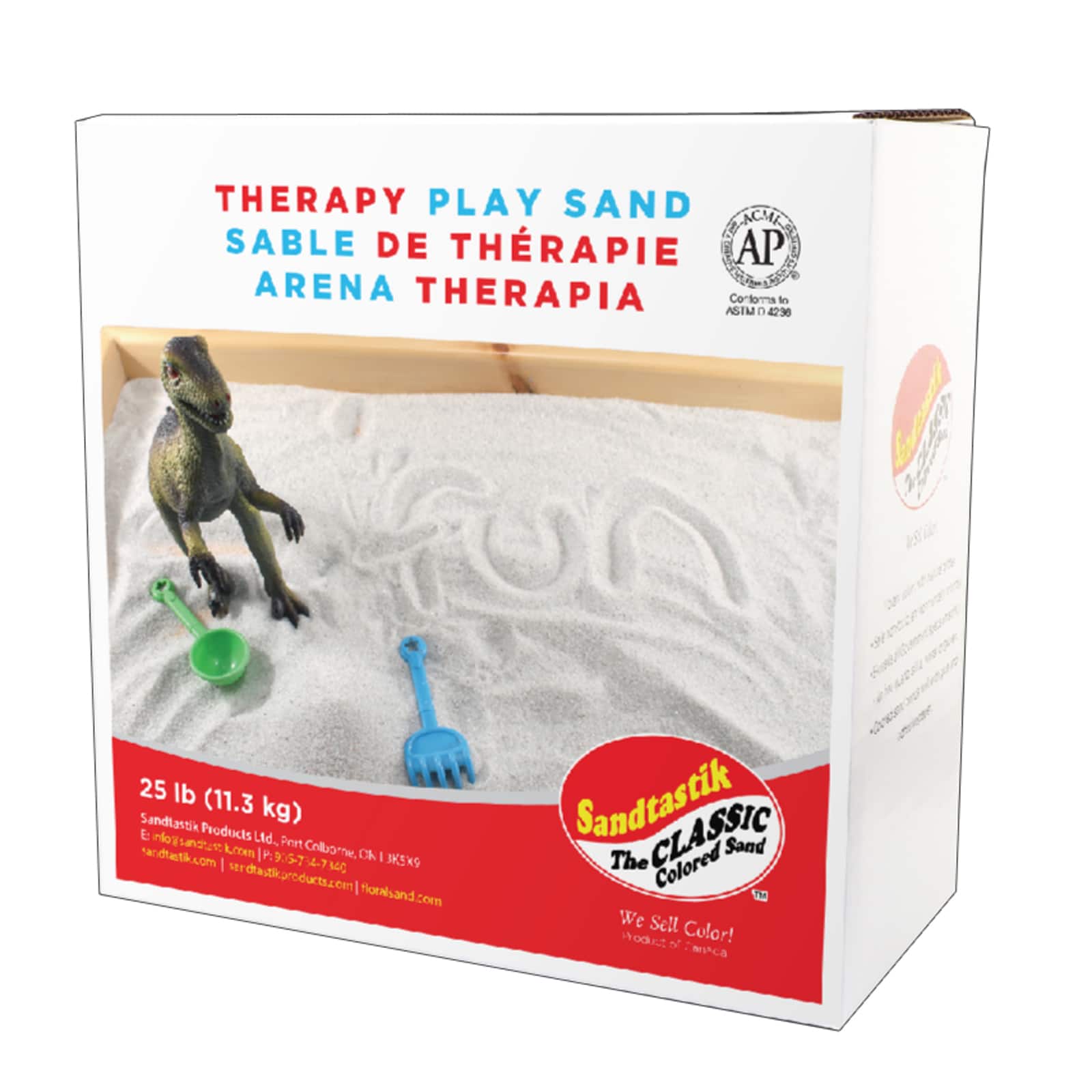 Sandtastik® Therapy Play Sandbox, 25lbs.