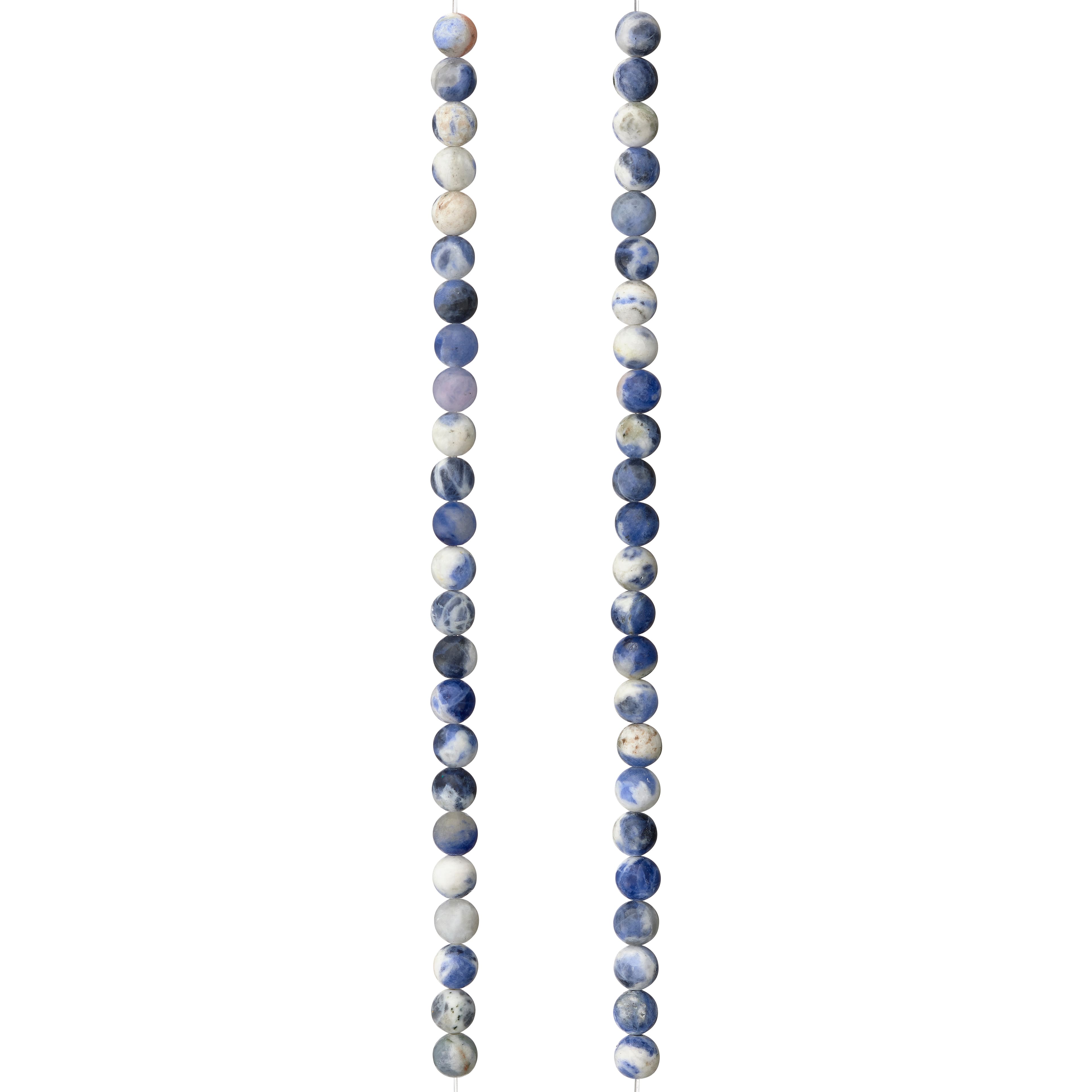 Blue Sodalite Round Beads, 6mm by Bead Landing&#x2122;