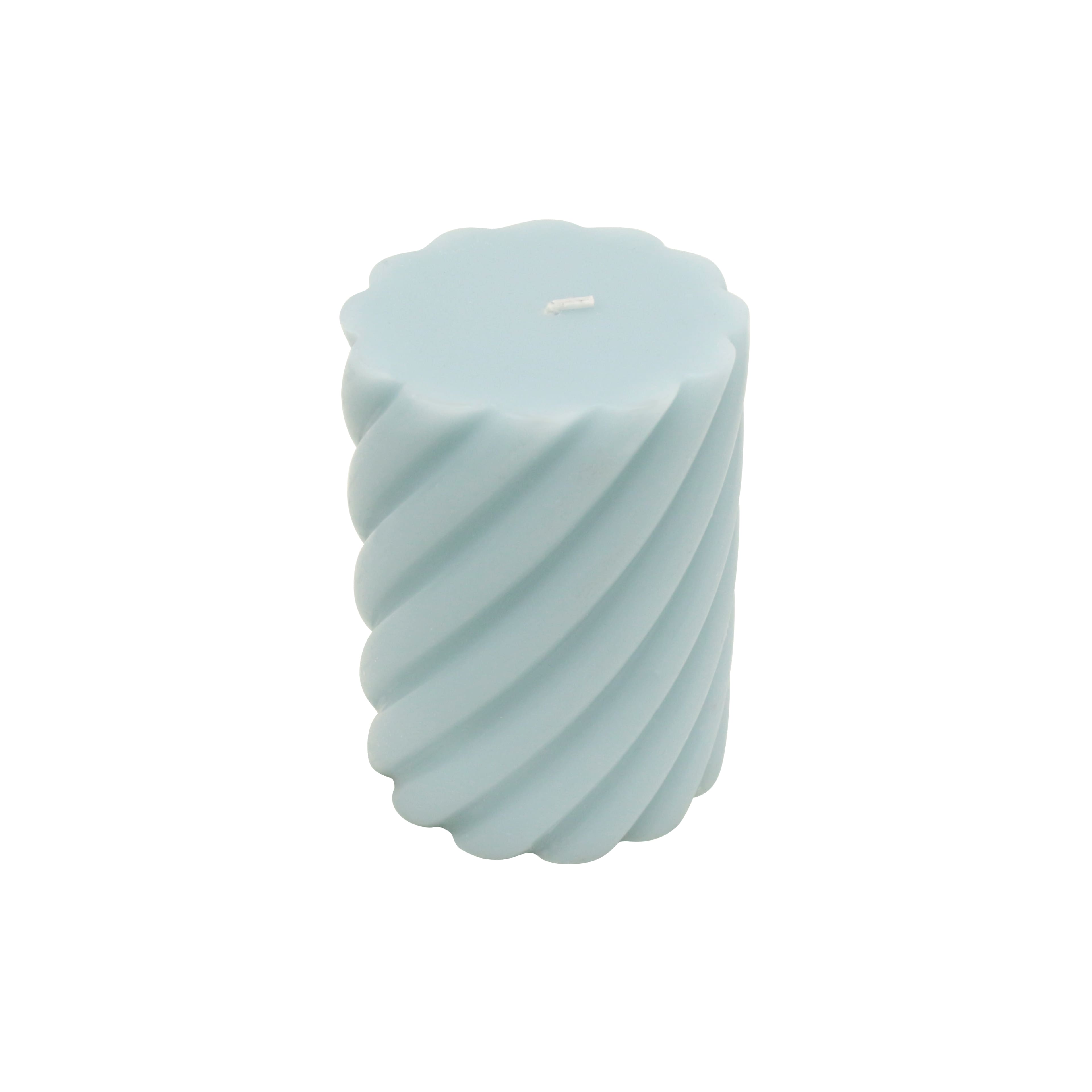 Lightly Fragranced Twist Pillar Candle by Ashland&#xAE;