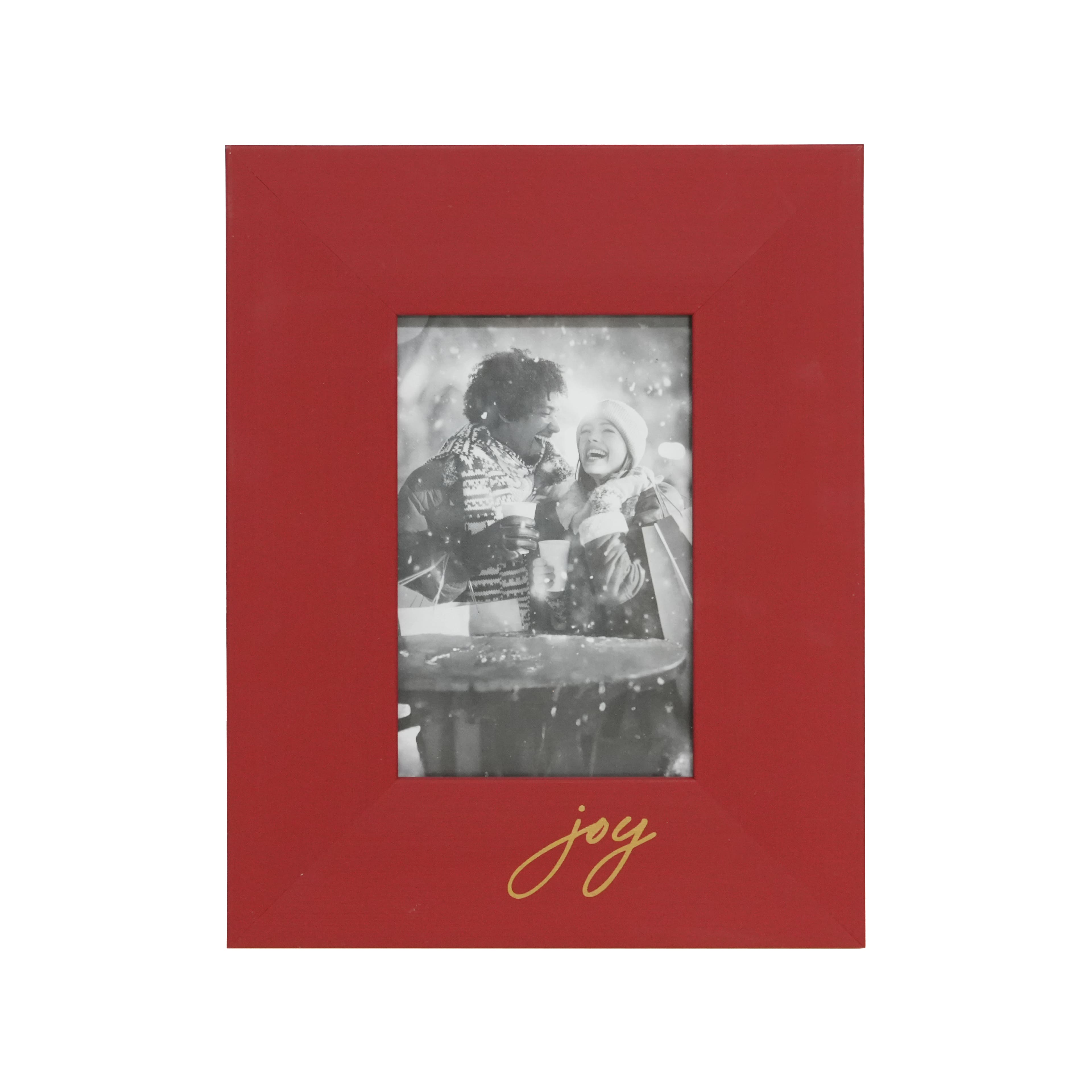 4&#x22; x 6&#x22; Red Joy Frame by Studio D&#xE9;cor&#xAE;