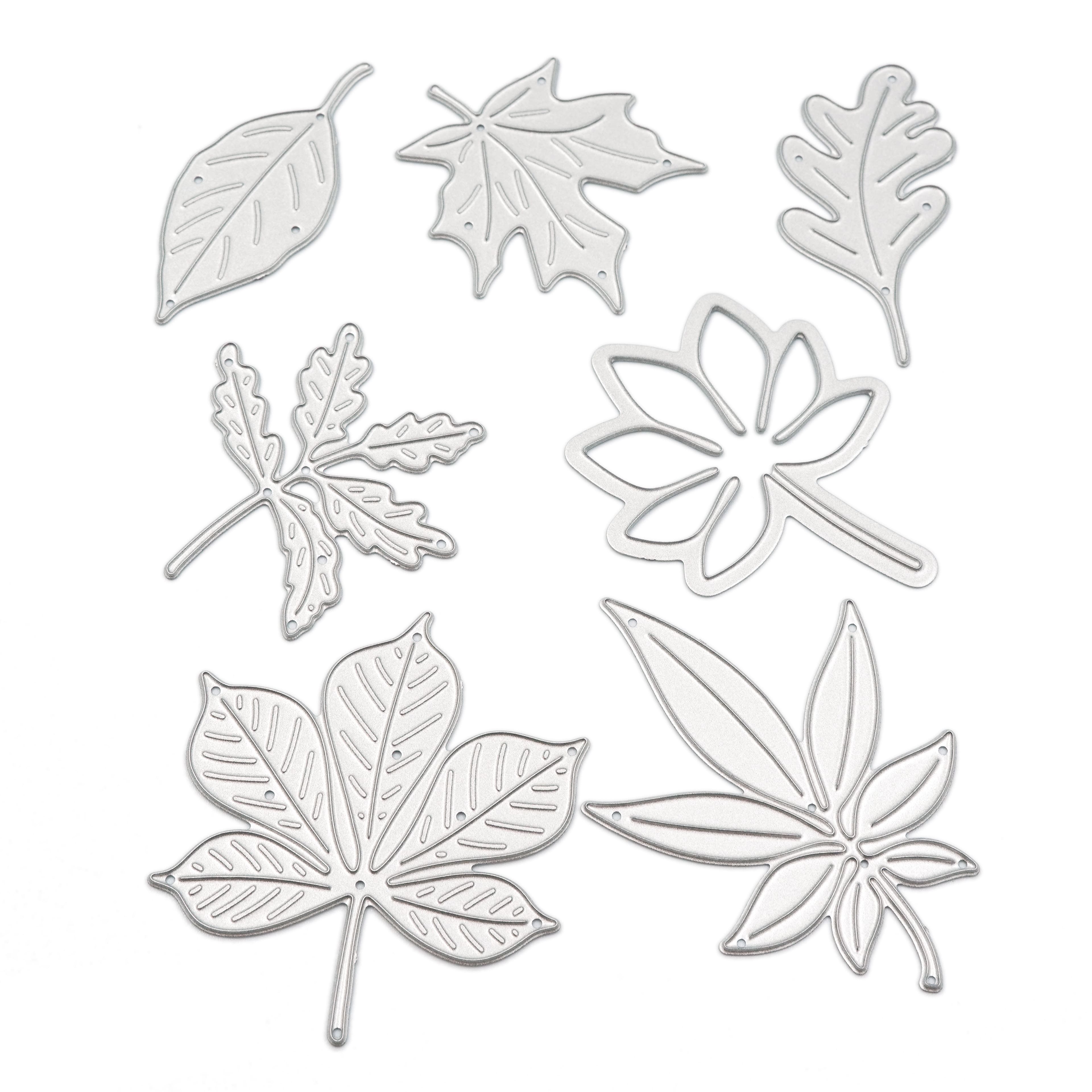 Fall Leaves Cutting Die Set by Recollections&#x2122;