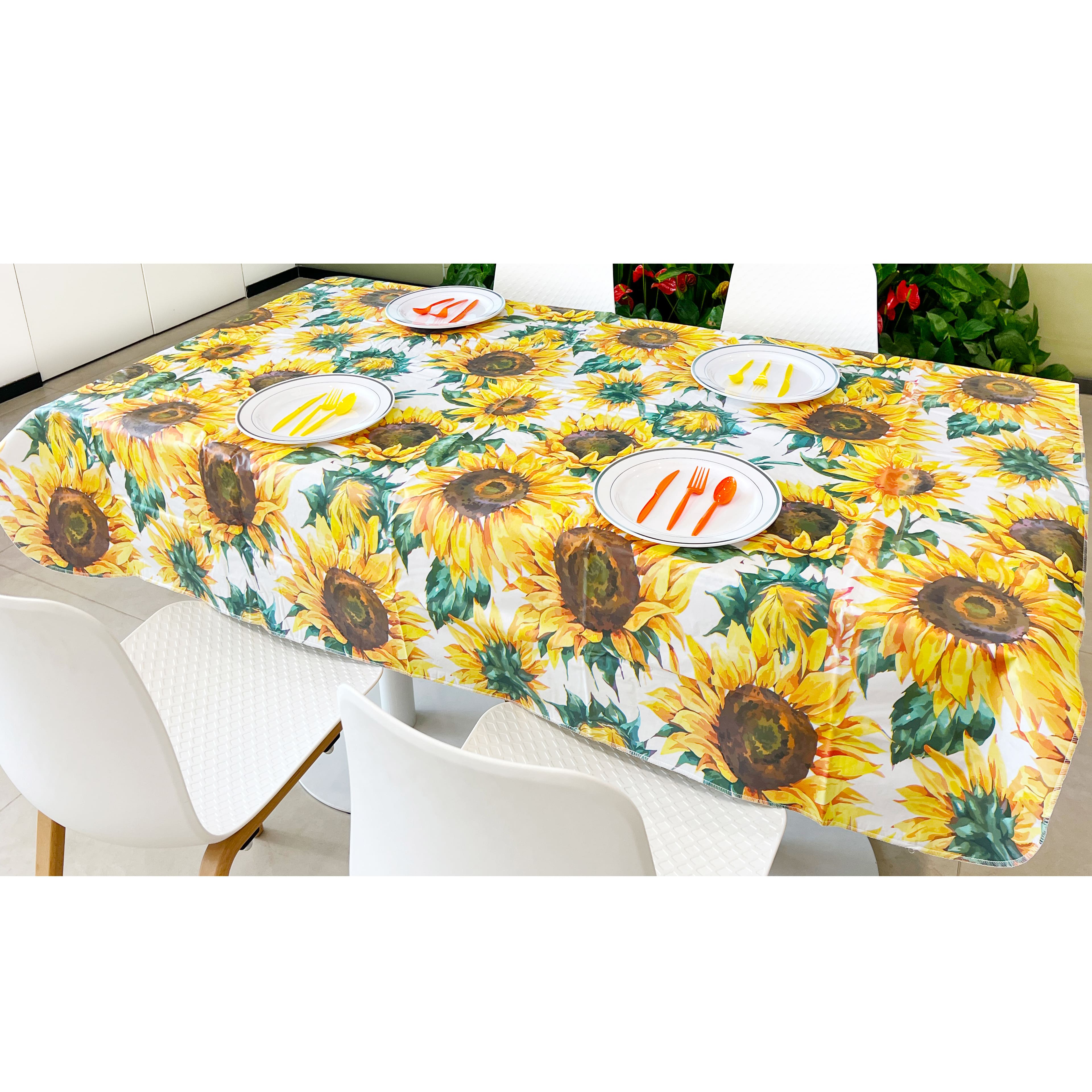 70&#x22; Sunflower Table Cover by Celebrate It&#x2122;