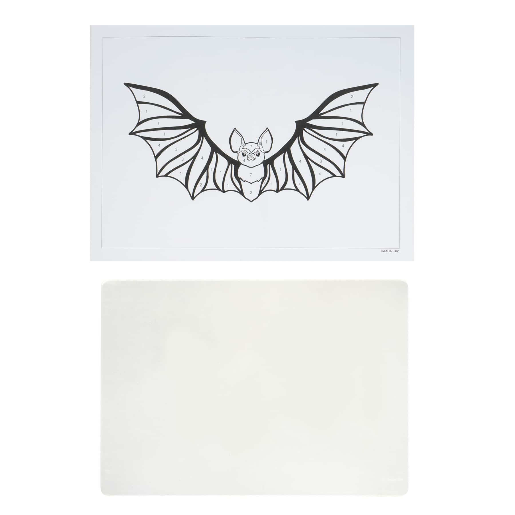 Bat Paint-by-Number Acrylic Surface Kit by Artist's Loft®