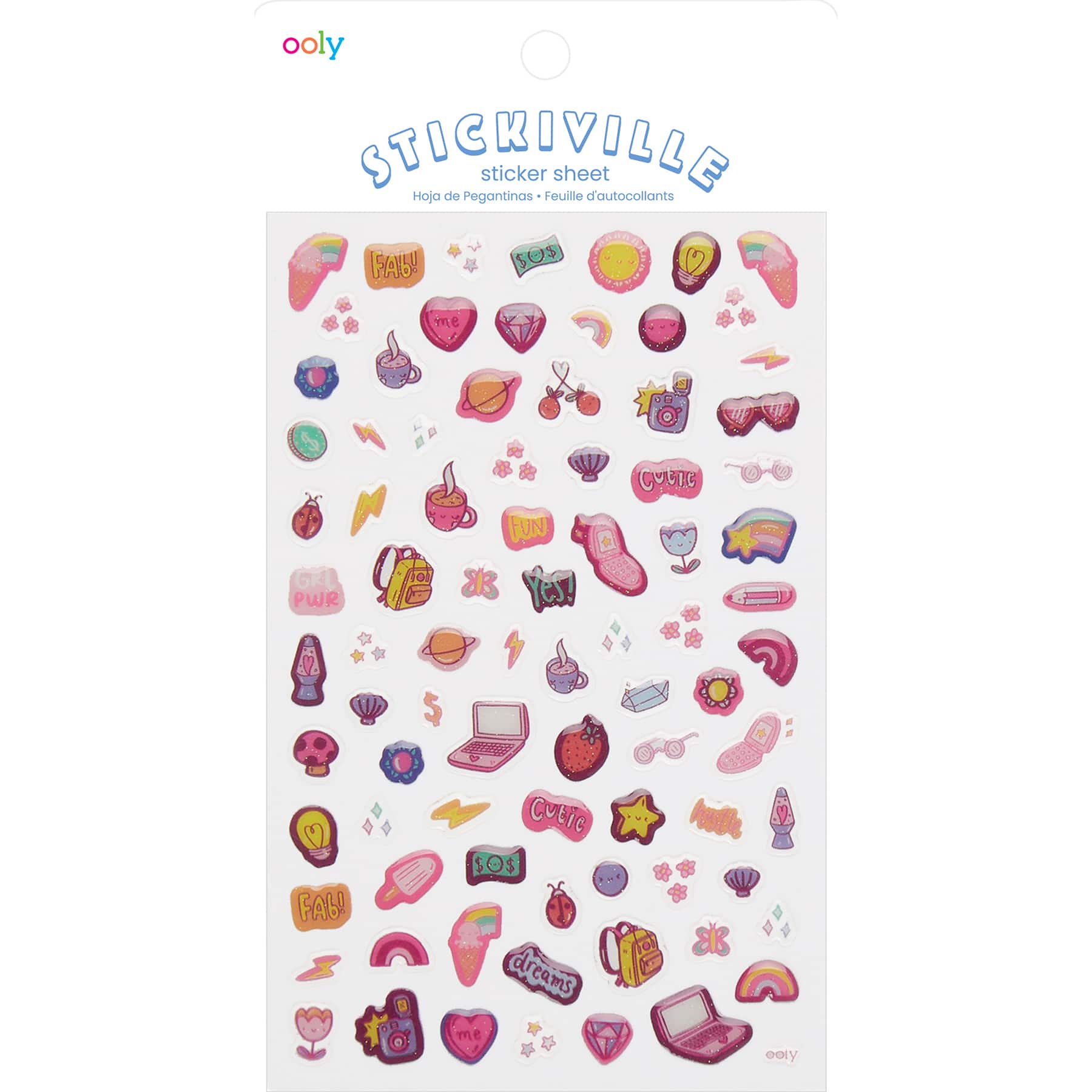 Ooly Stickiville Mini Hearts Stickers