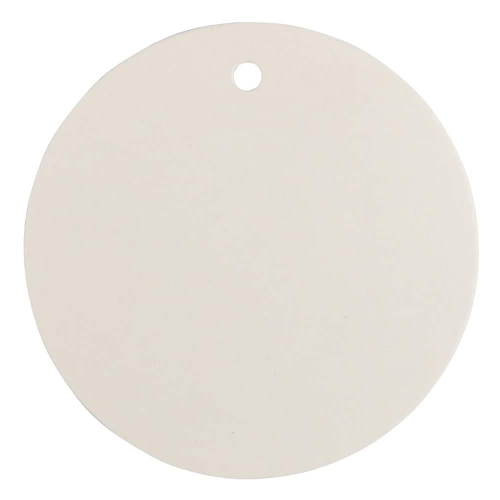 JAM Paper Ivory Circle Gift Tags, 20ct.
