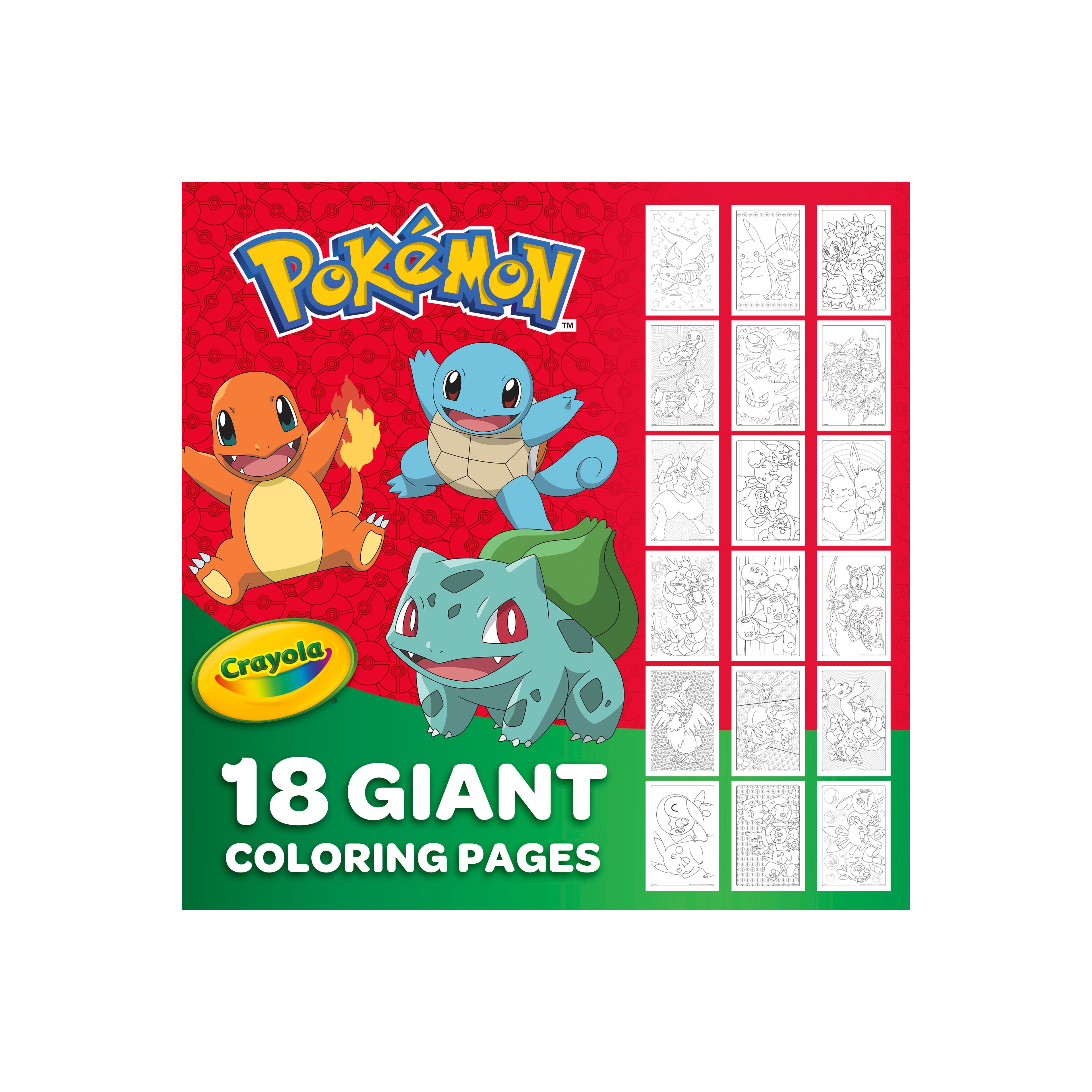 Crayola&#xAE; Pok&#xE9;mon&#x2122; Giant Coloring Pages