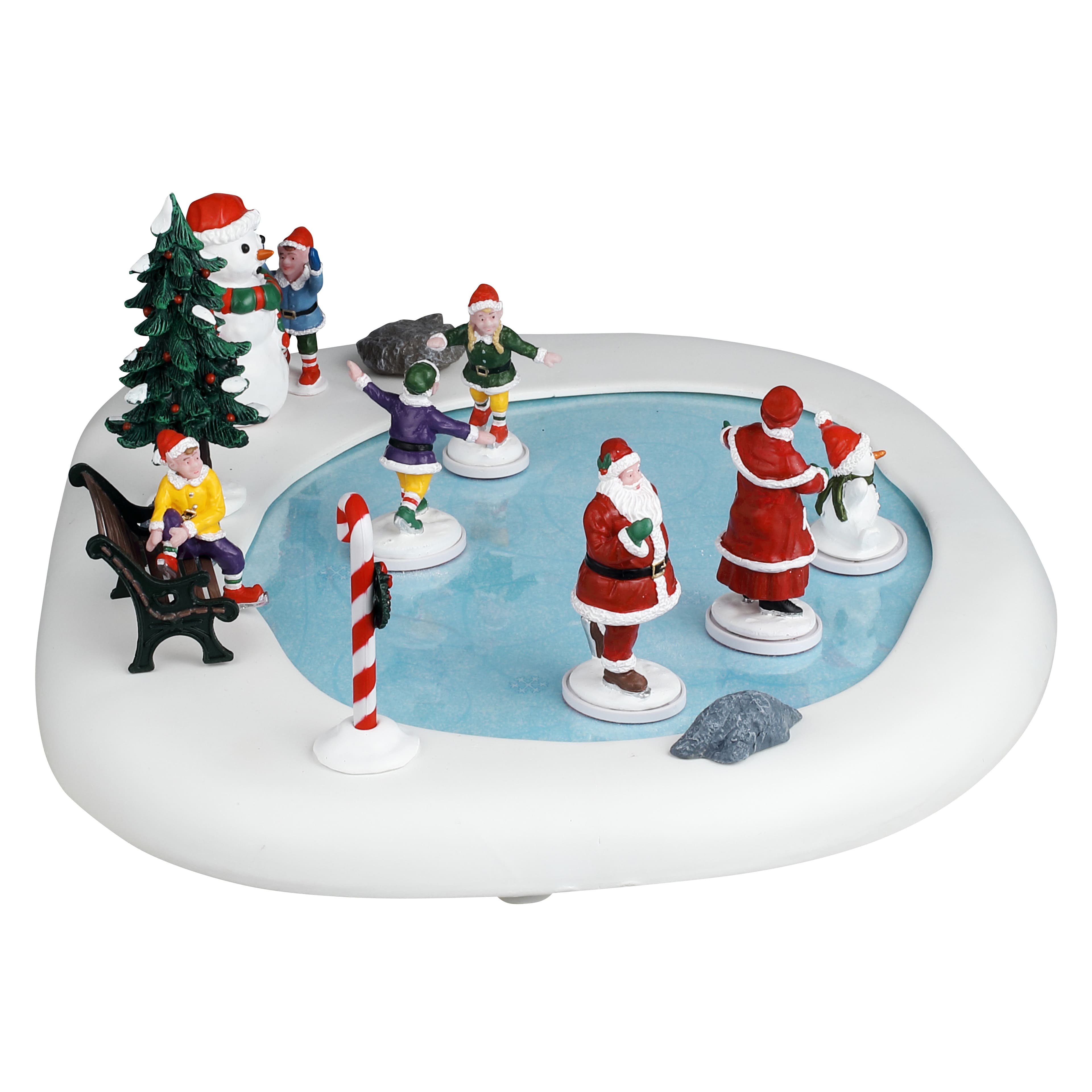 Lemax&#xAE; Santa&#x27;s Wonderland&#xAE; Northern Lights Skating Pond