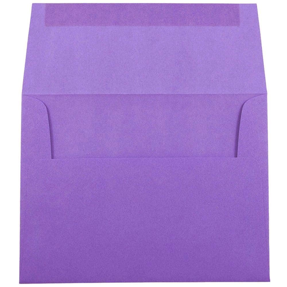 JAM Paper A2 Colored Invitation Envelopes, 50ct.