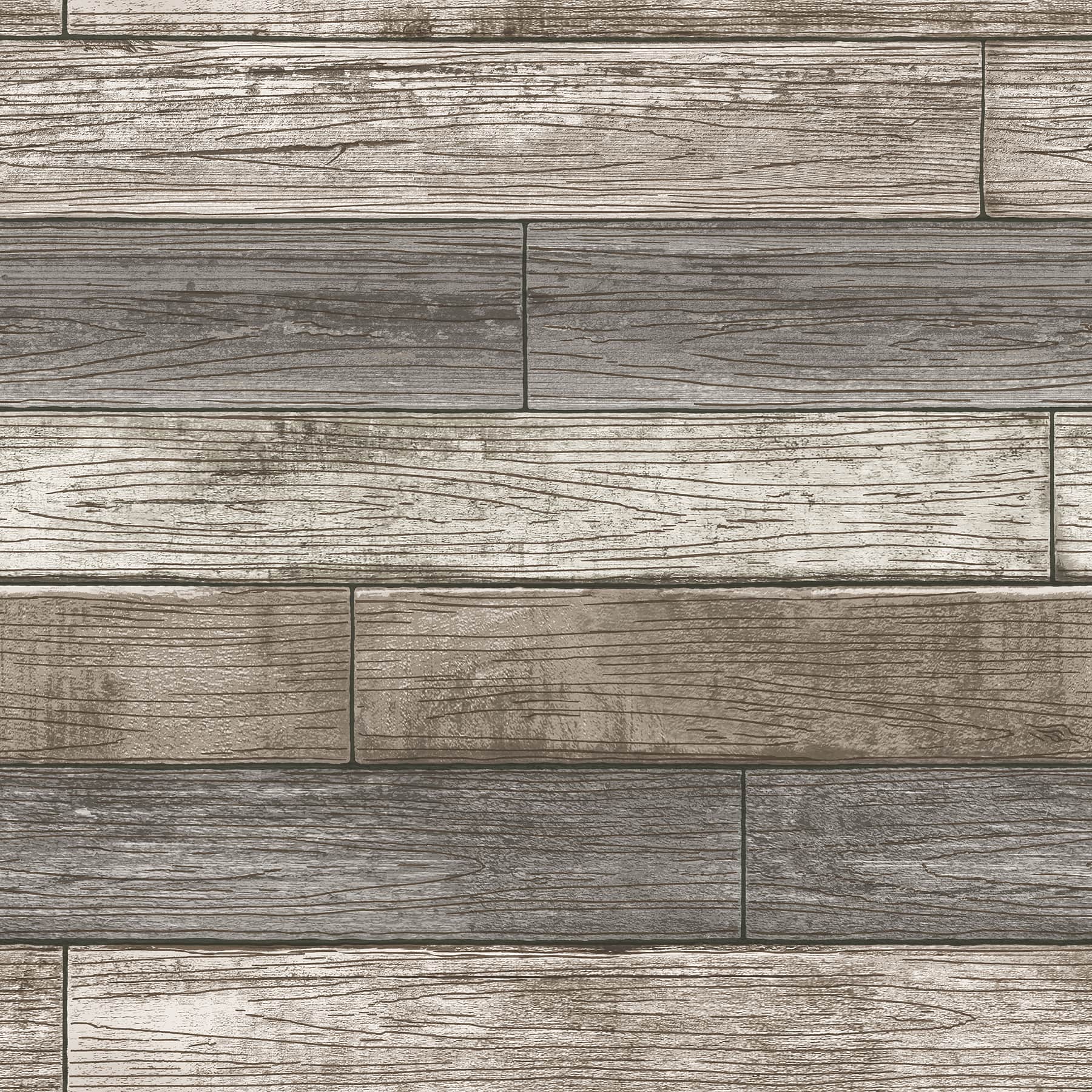 NuWallpaper Reclaimed Wood Plank Natural Peel & Stick Wallpaper