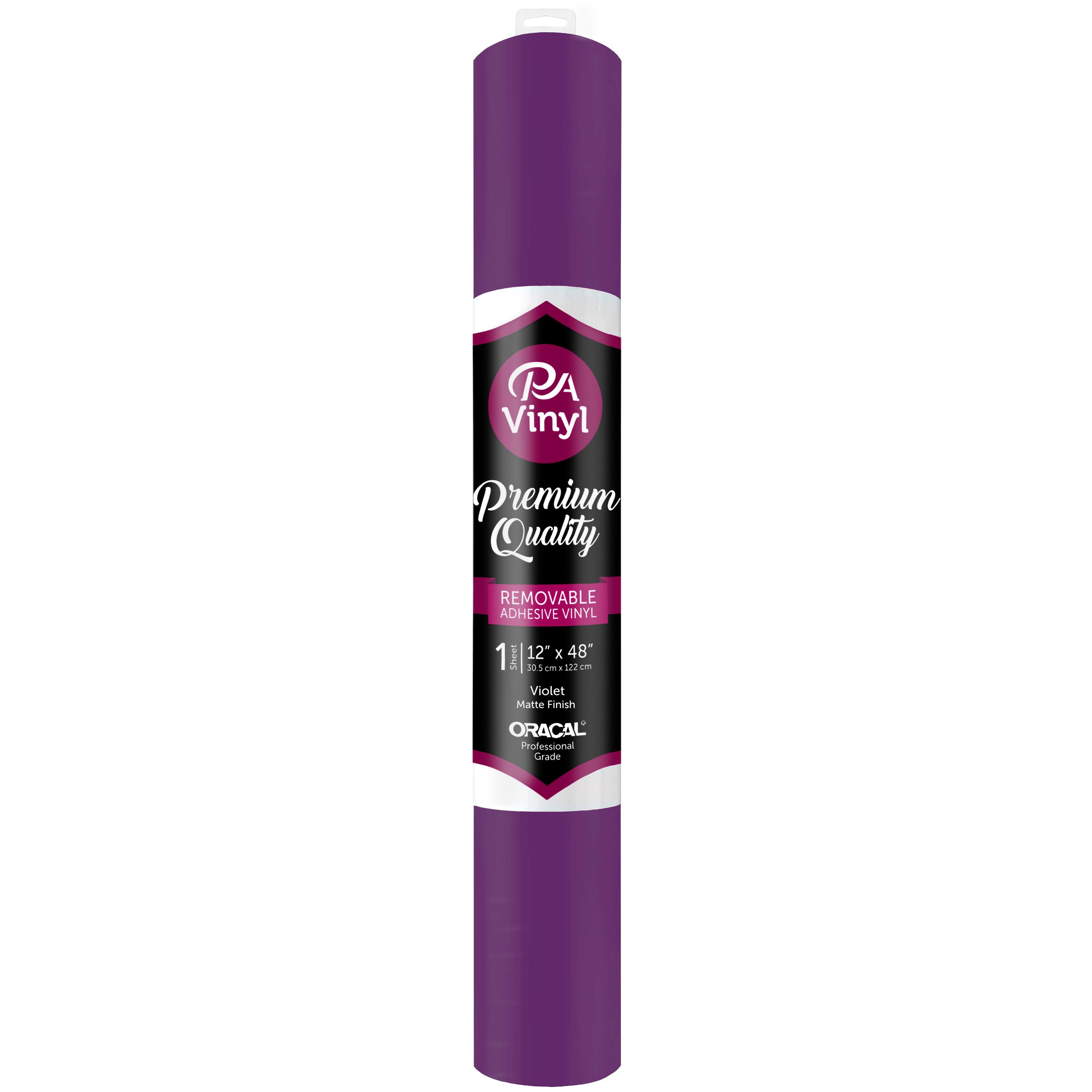 PA Vinyl Matte Removable Adhesive Vinyl