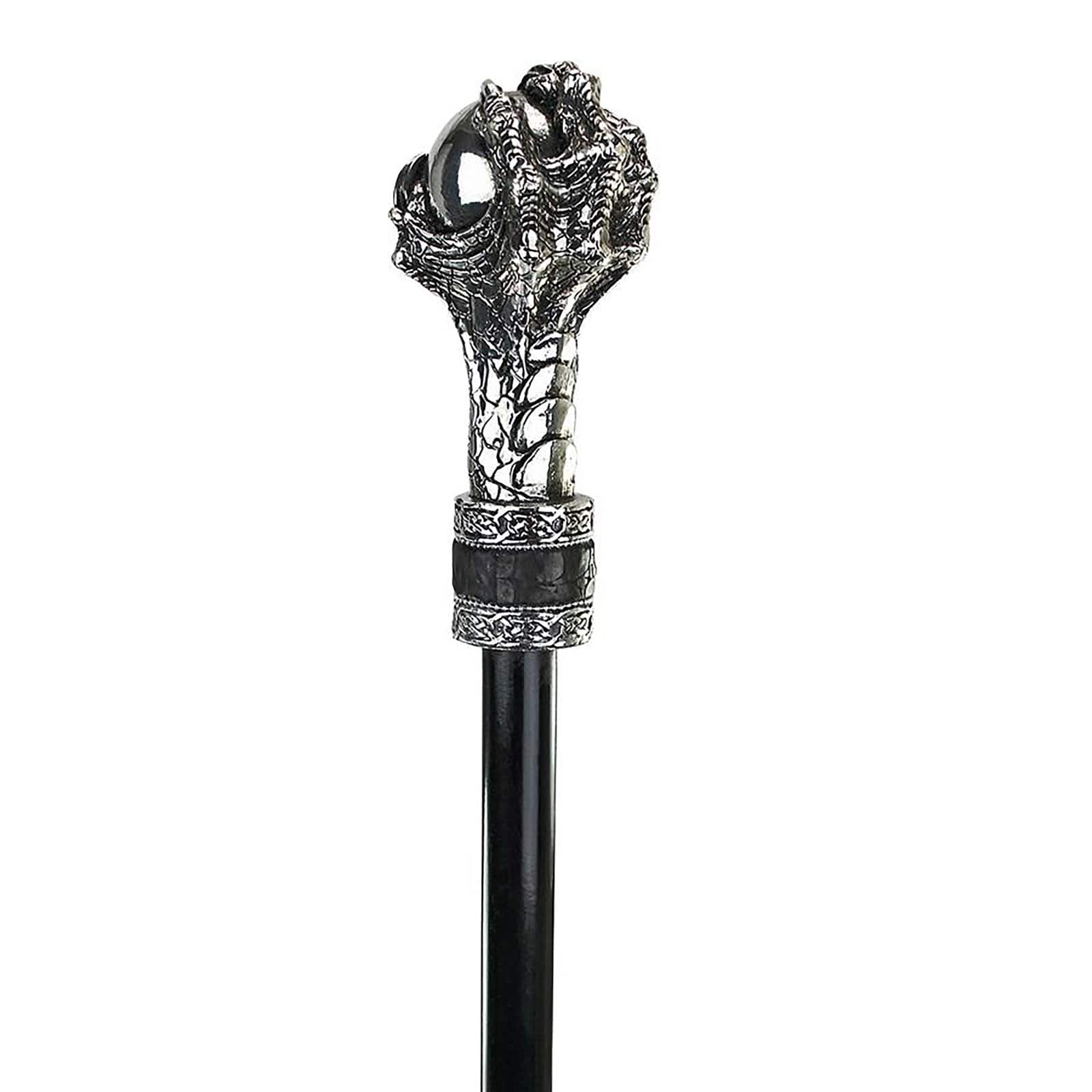 Design Toscano Dragonsthorne Collection 38.5&#x22; Dragons Grasp Gothic Walking Stick