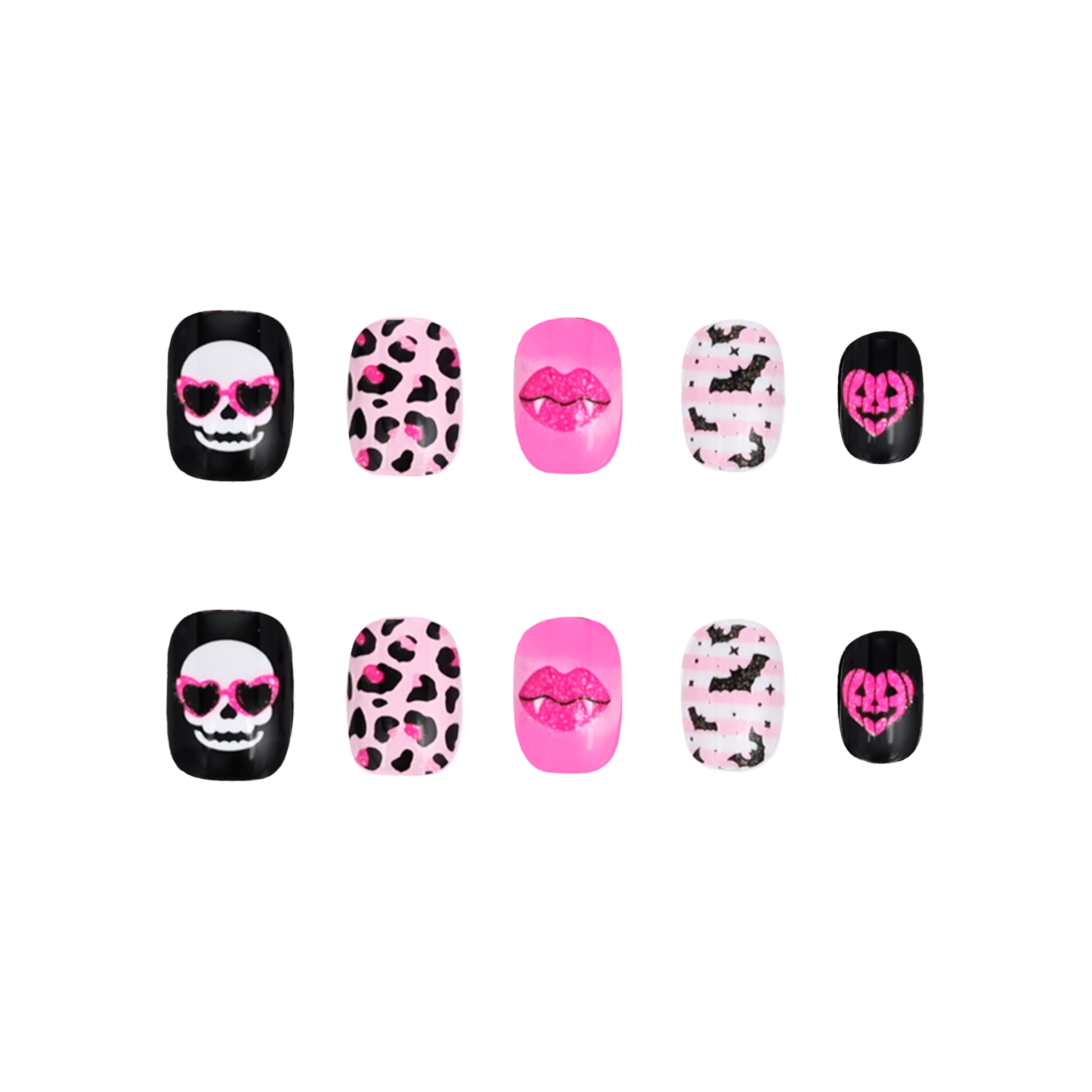 Glitter Halloween Press-On Nails by Creatology&#x2122;