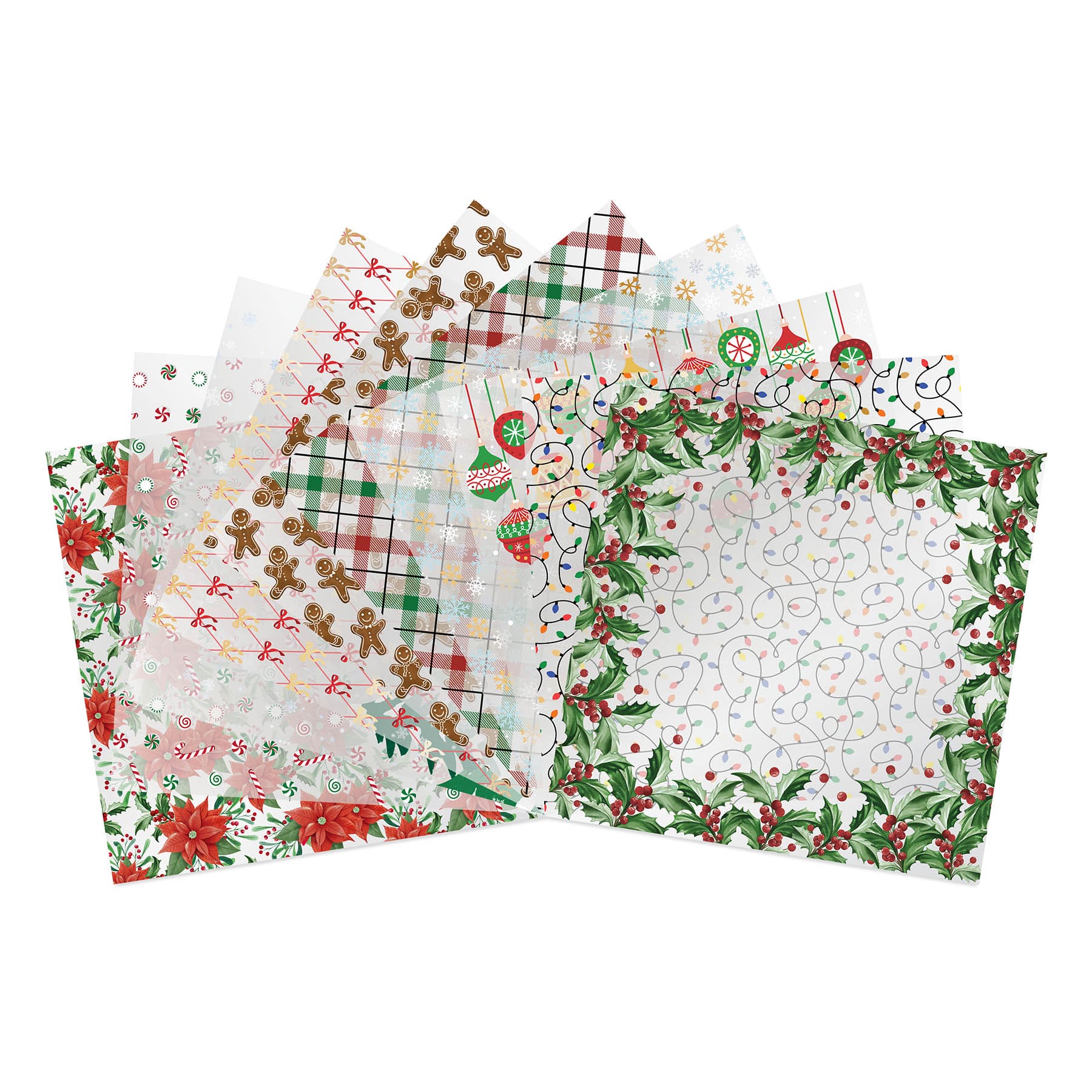 12" x 12" Christmas Vellum Paper Pad by Recollections™