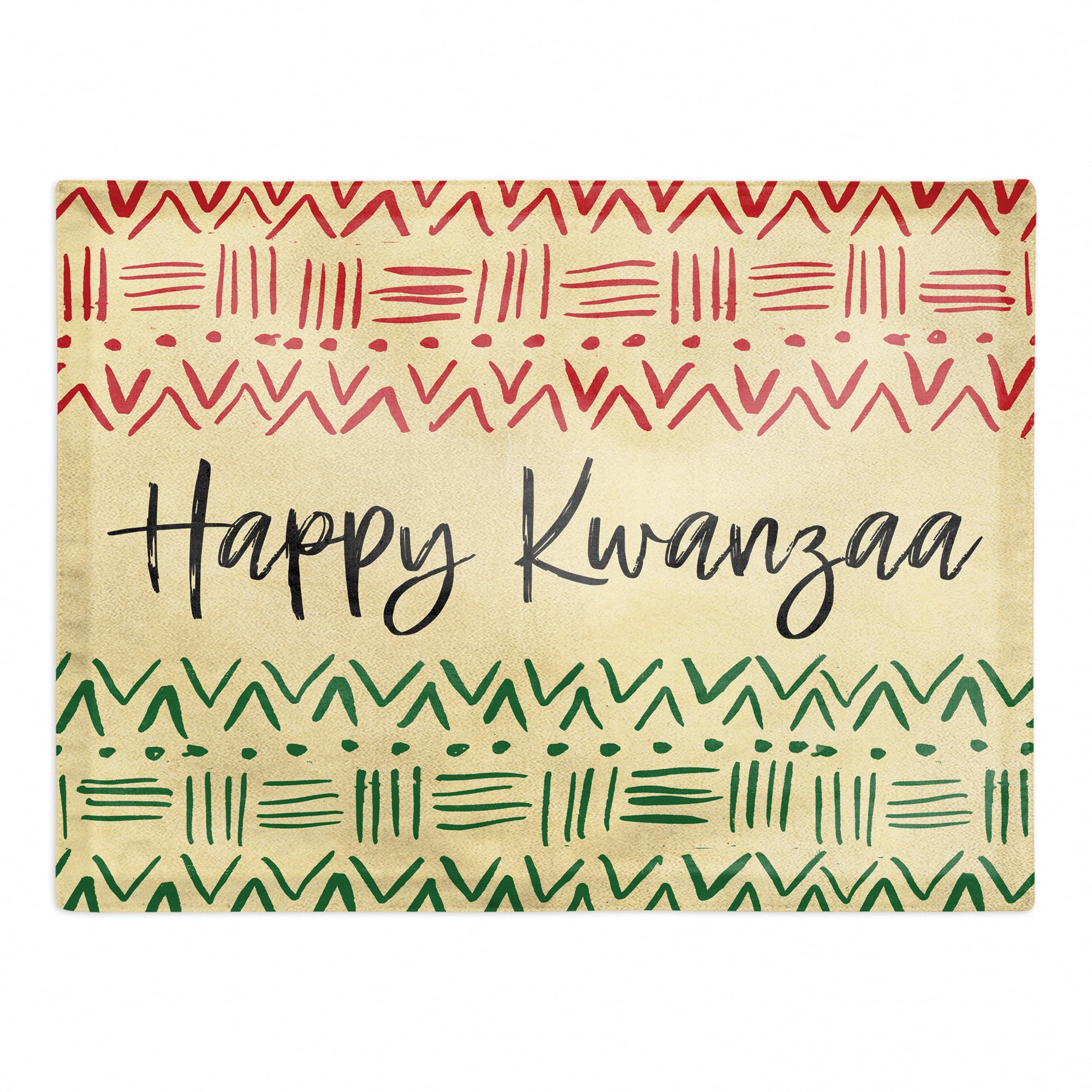 Happy Kwanzaa Print Placemat