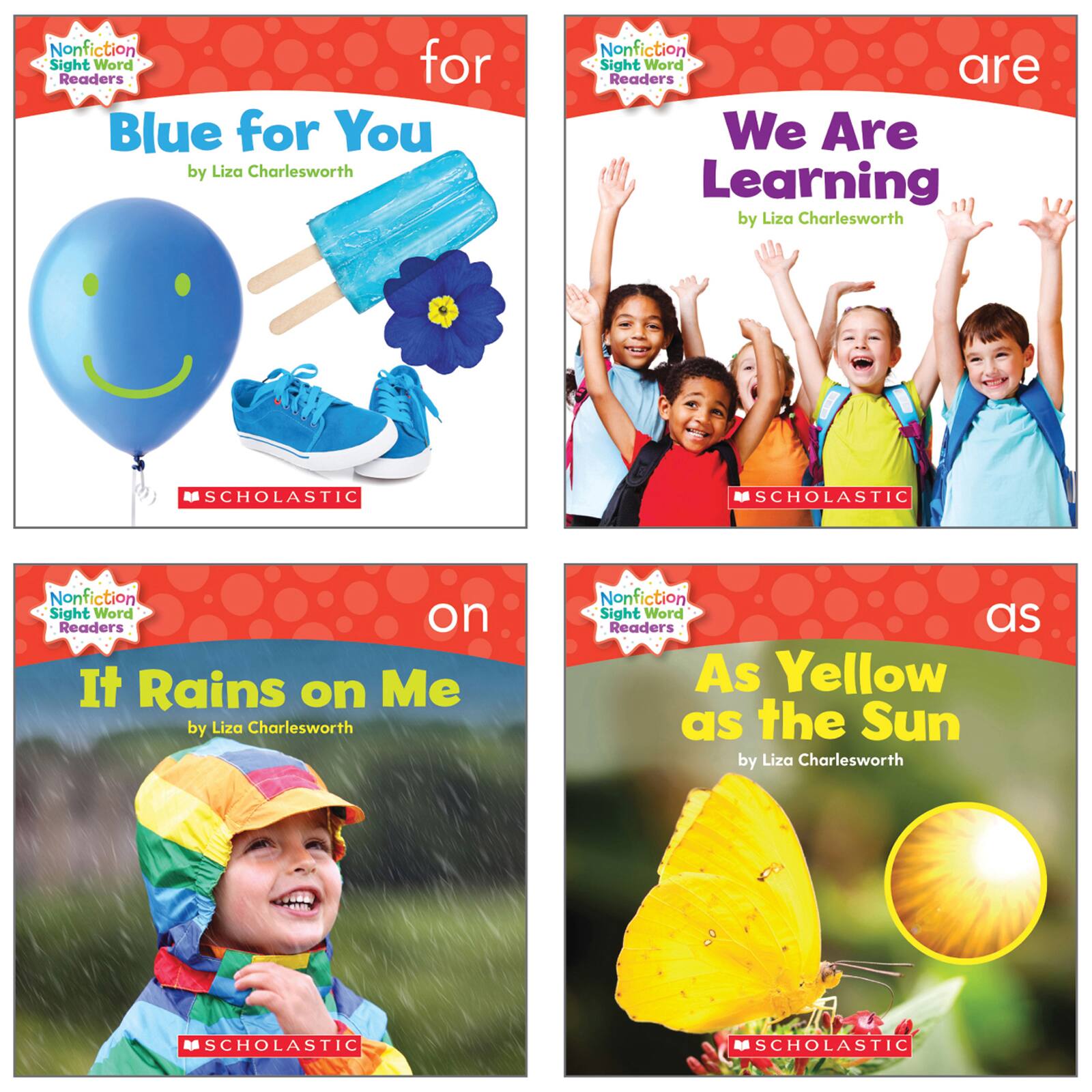 Scholastic Nonfiction Sight Word Readers Set, Guided Reading Level A