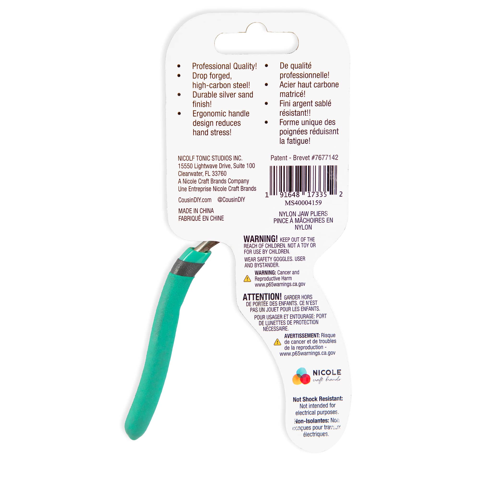 CousinDIY Precision Comfort Nylon Jaw Pliers