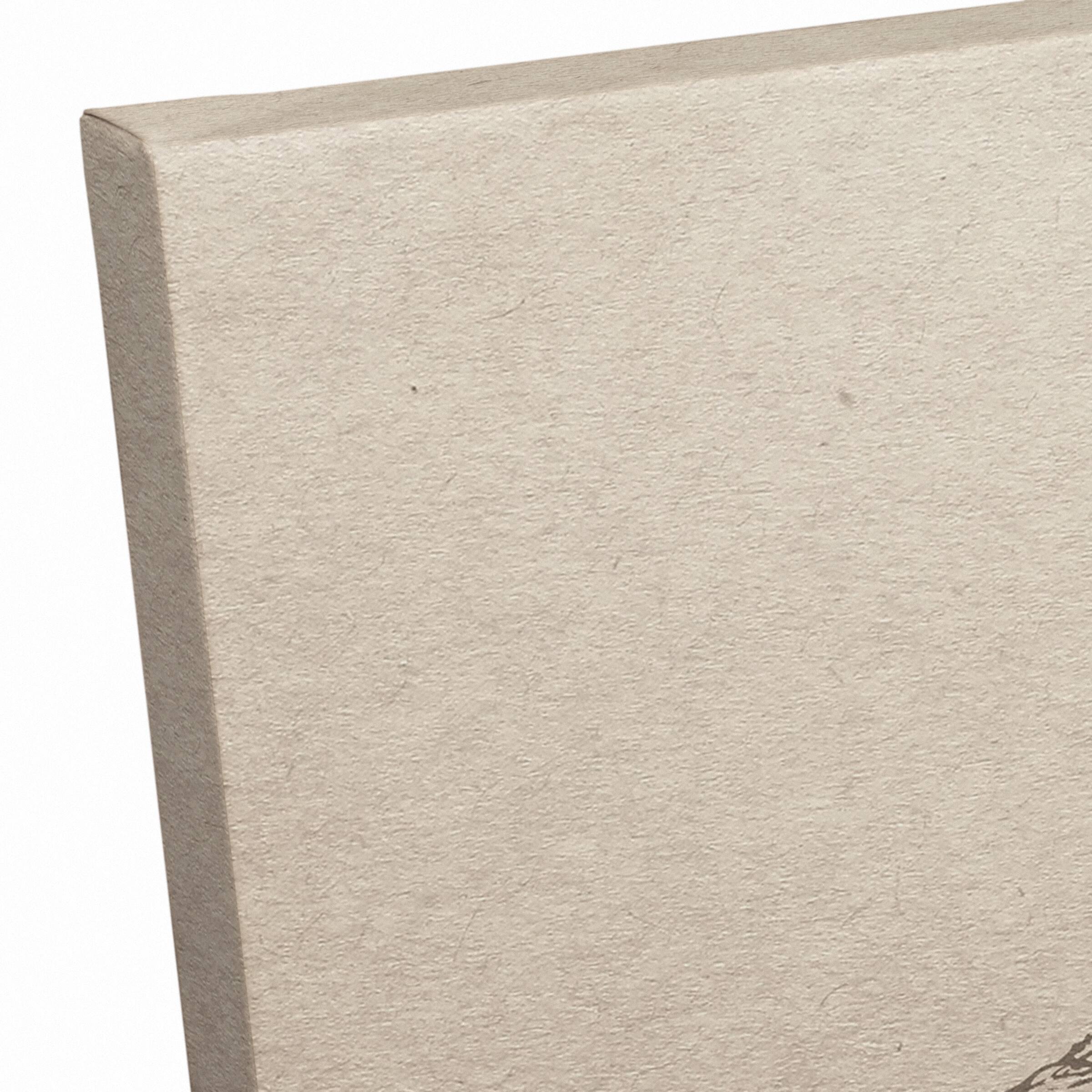 Crosses On Hill Sketch 1 11" x 14" Canvas Wall Art